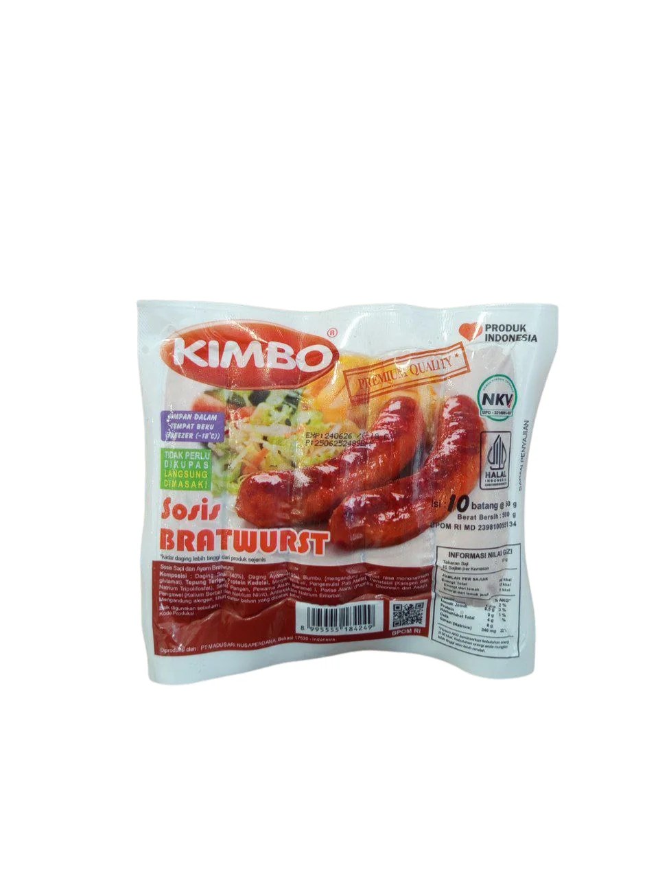 Kimbo Sosis Bratwurst