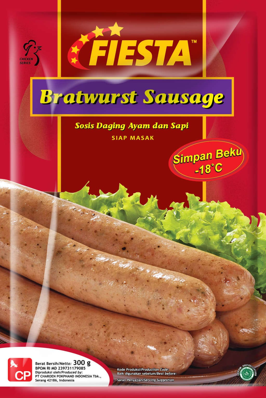 Bratwurst Sausage Fiesta