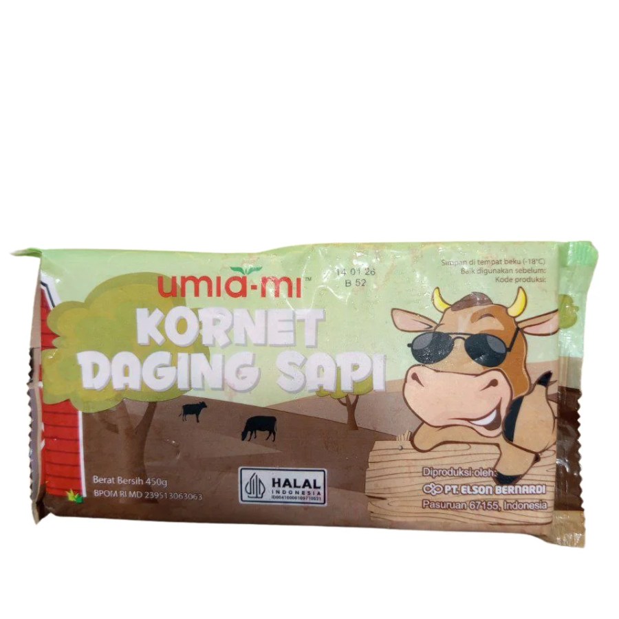 Kornet Daging Sapi Umia-Mi
