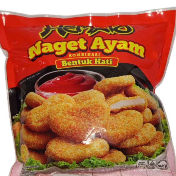 Naget Ayam Bentuk Hati