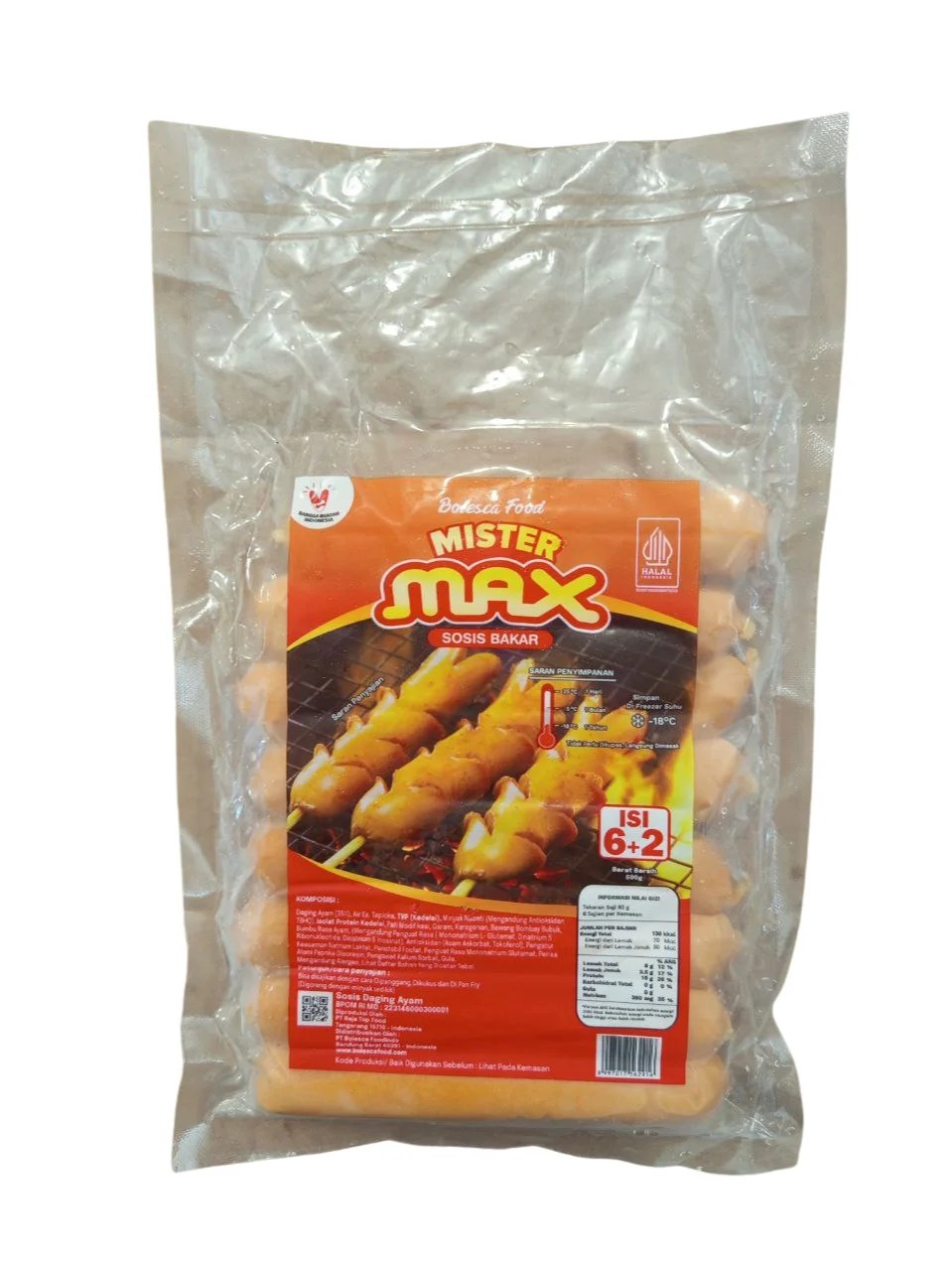 Mister Max Sosis Bakar