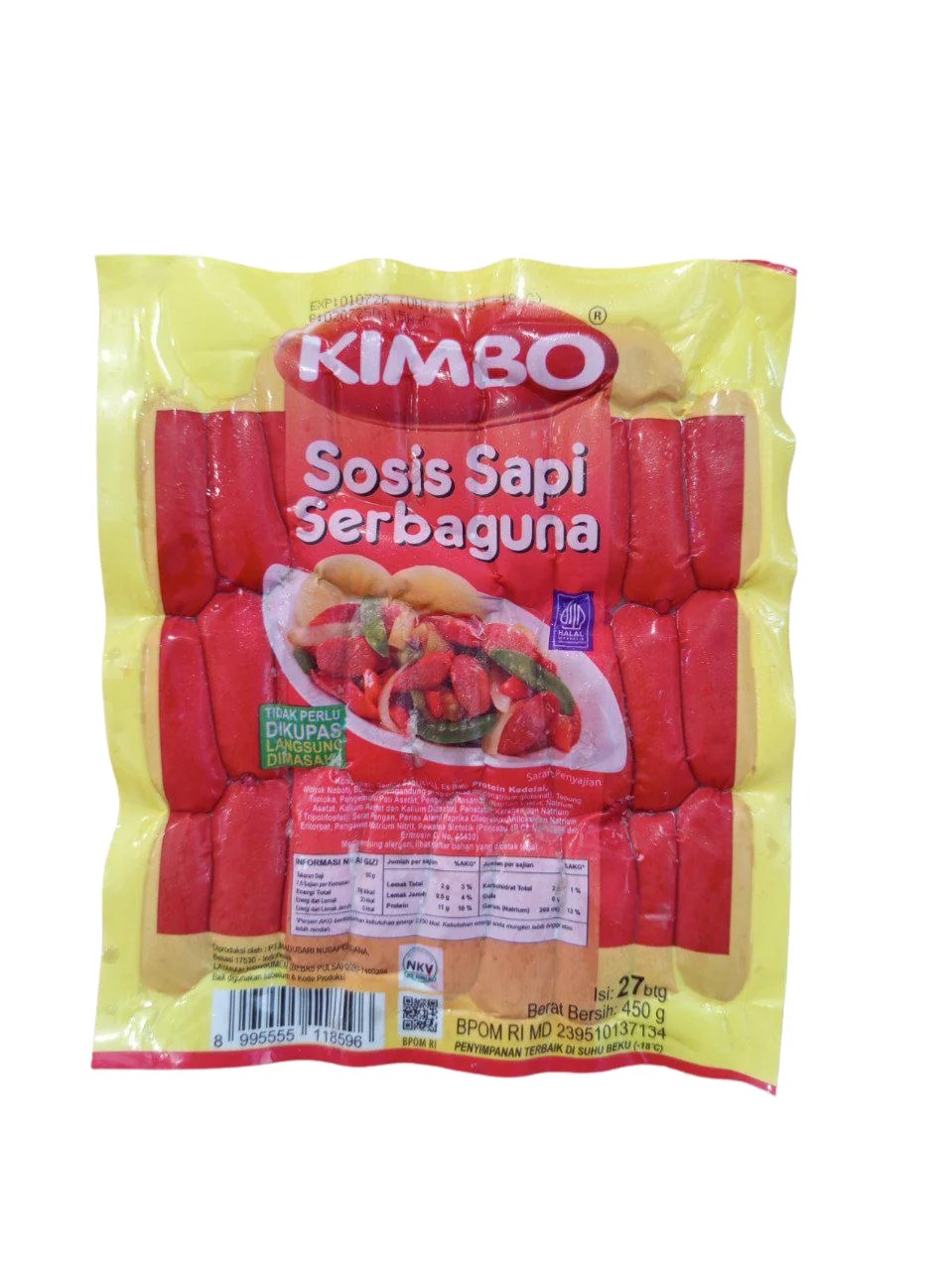 Kimbo Sosis Sapi Serbaguna