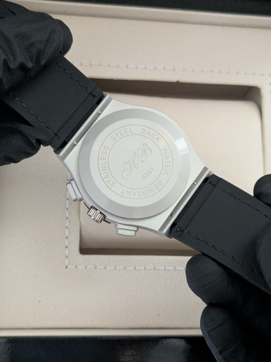 Hublot Skeleton Dial with Date - Silicon Strap & Master Lock