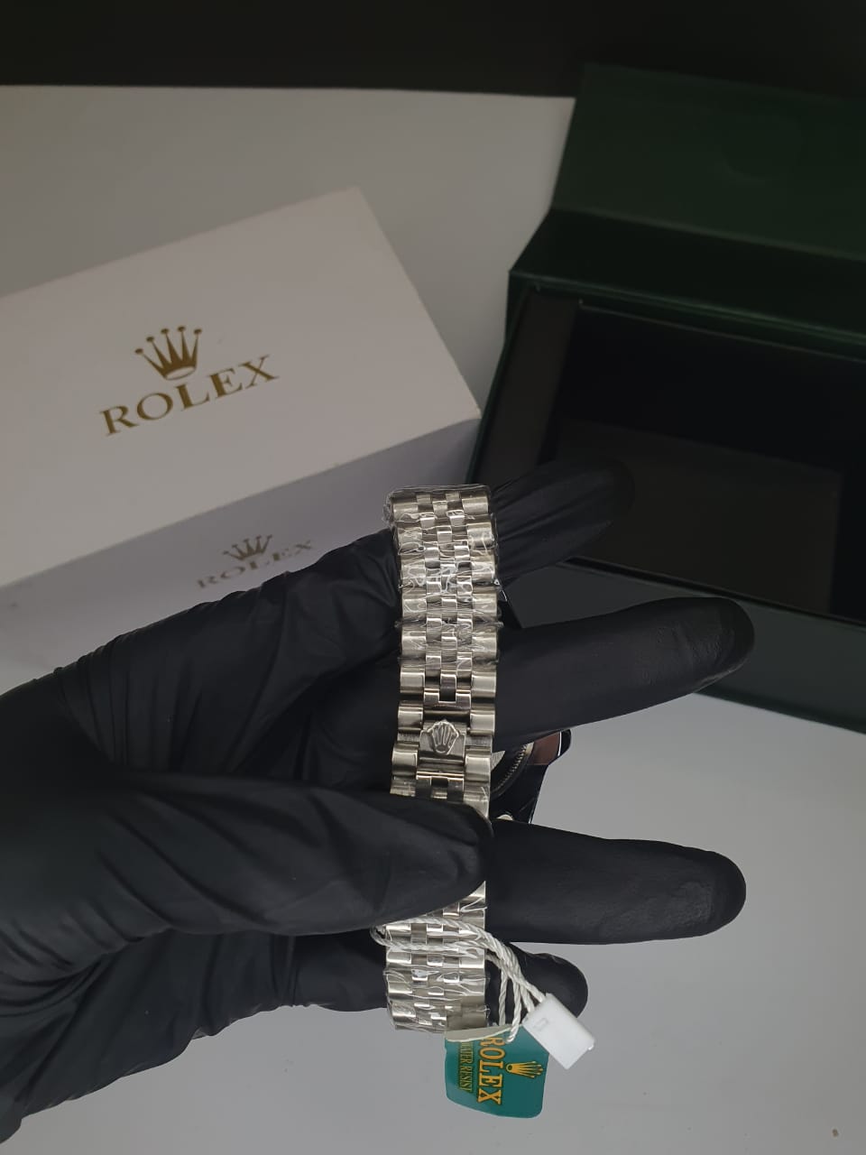 Rolex GMT-Master II Watch - Jubilee chain & Rotating Ceramic Bezel - premium rolex box