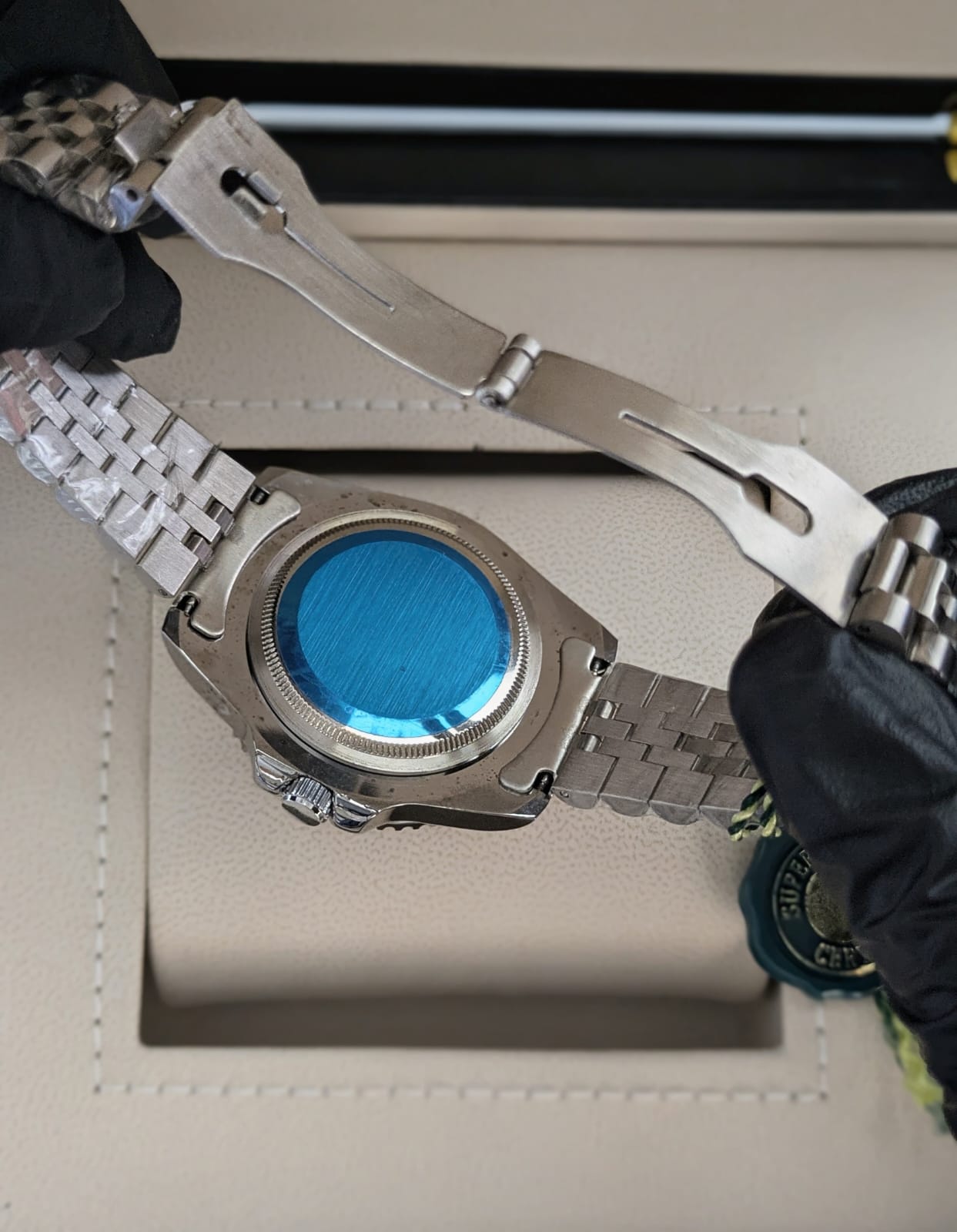 Rolex GMT-Master II Watch - Jubilee chain & Rotating Ceramic Bezel - premium rolex box