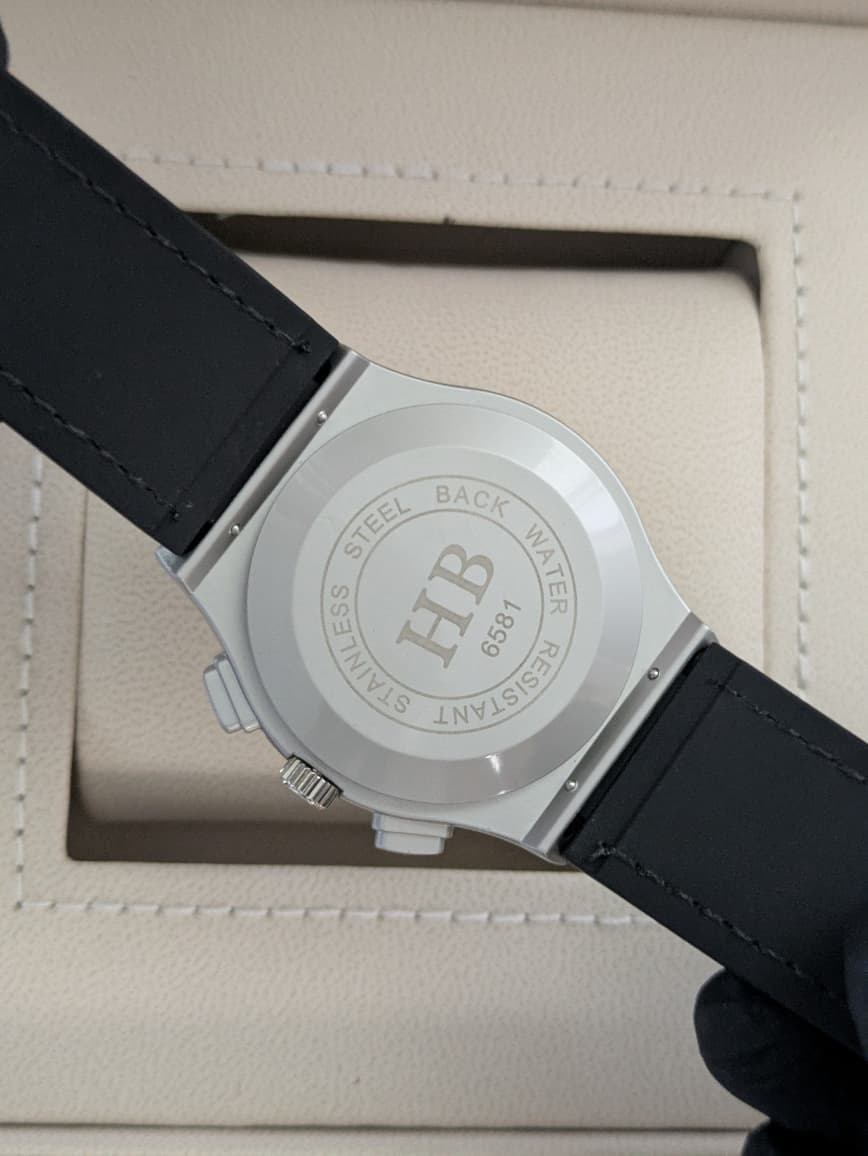 Hublot Skeleton Dial with Date - Silicon Strap & Master Lock