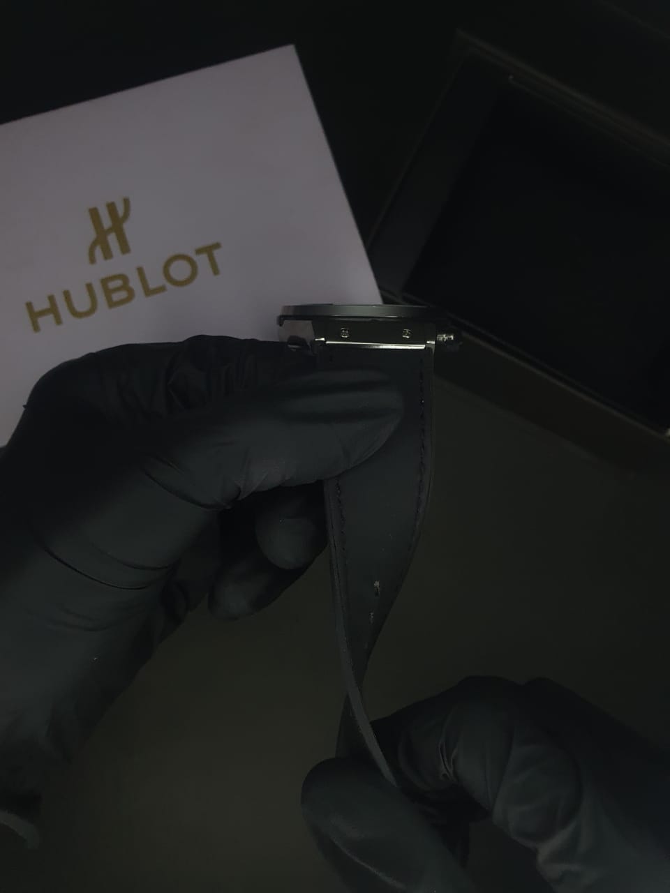 Hublot Skeleton Date - Silicon Strap & Master Lock