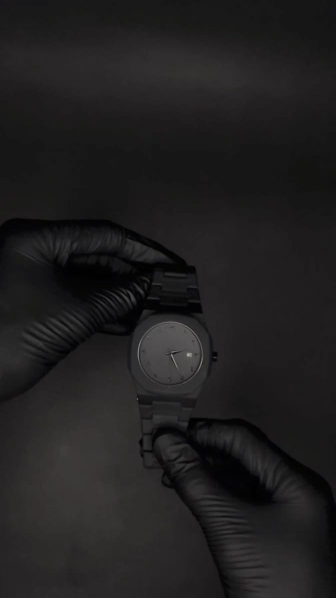 Original Black Arabic Watch