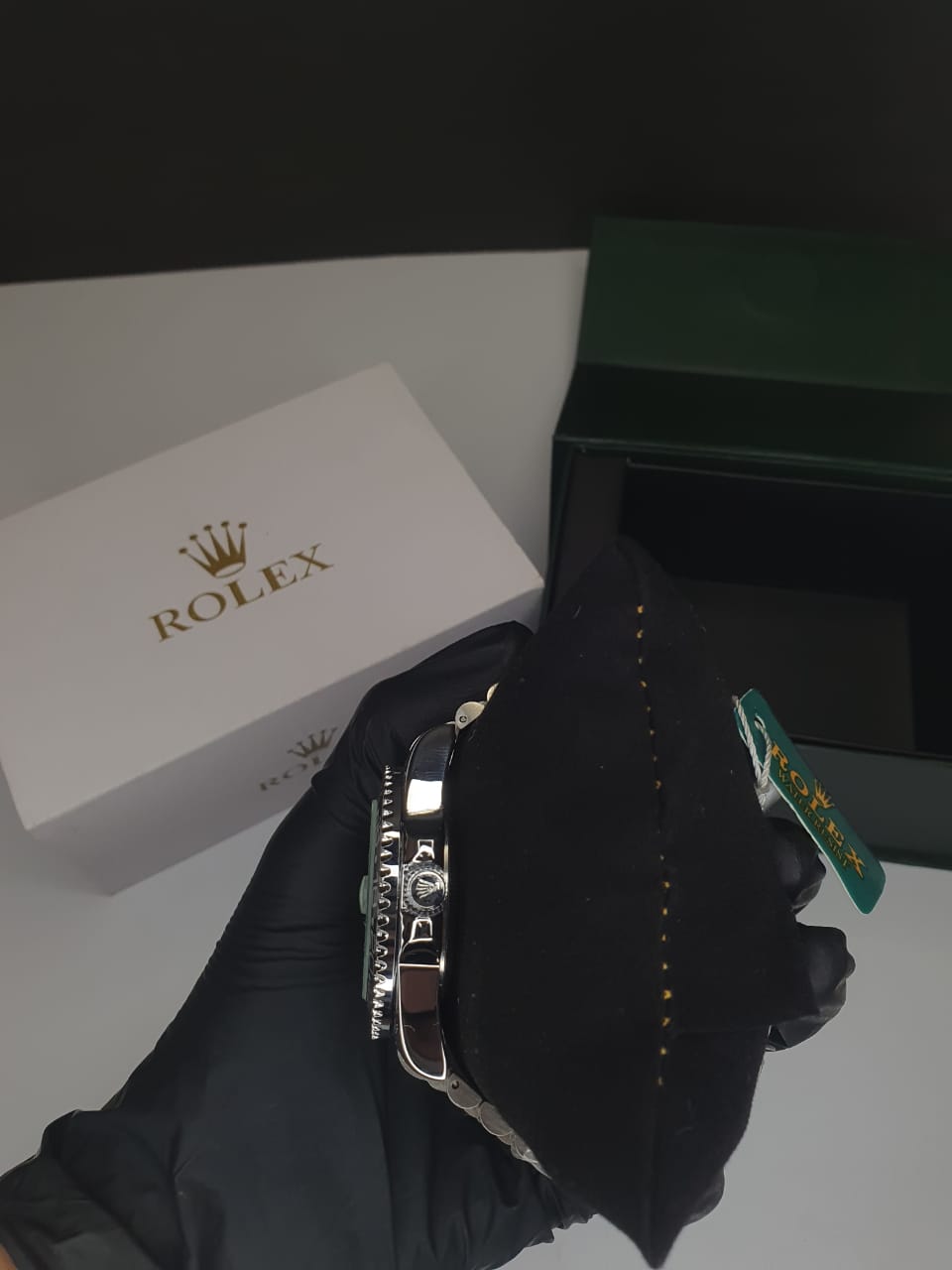 Rolex GMT-Master II Watch - Jubilee chain & Rotating Ceramic Bezel - premium rolex box