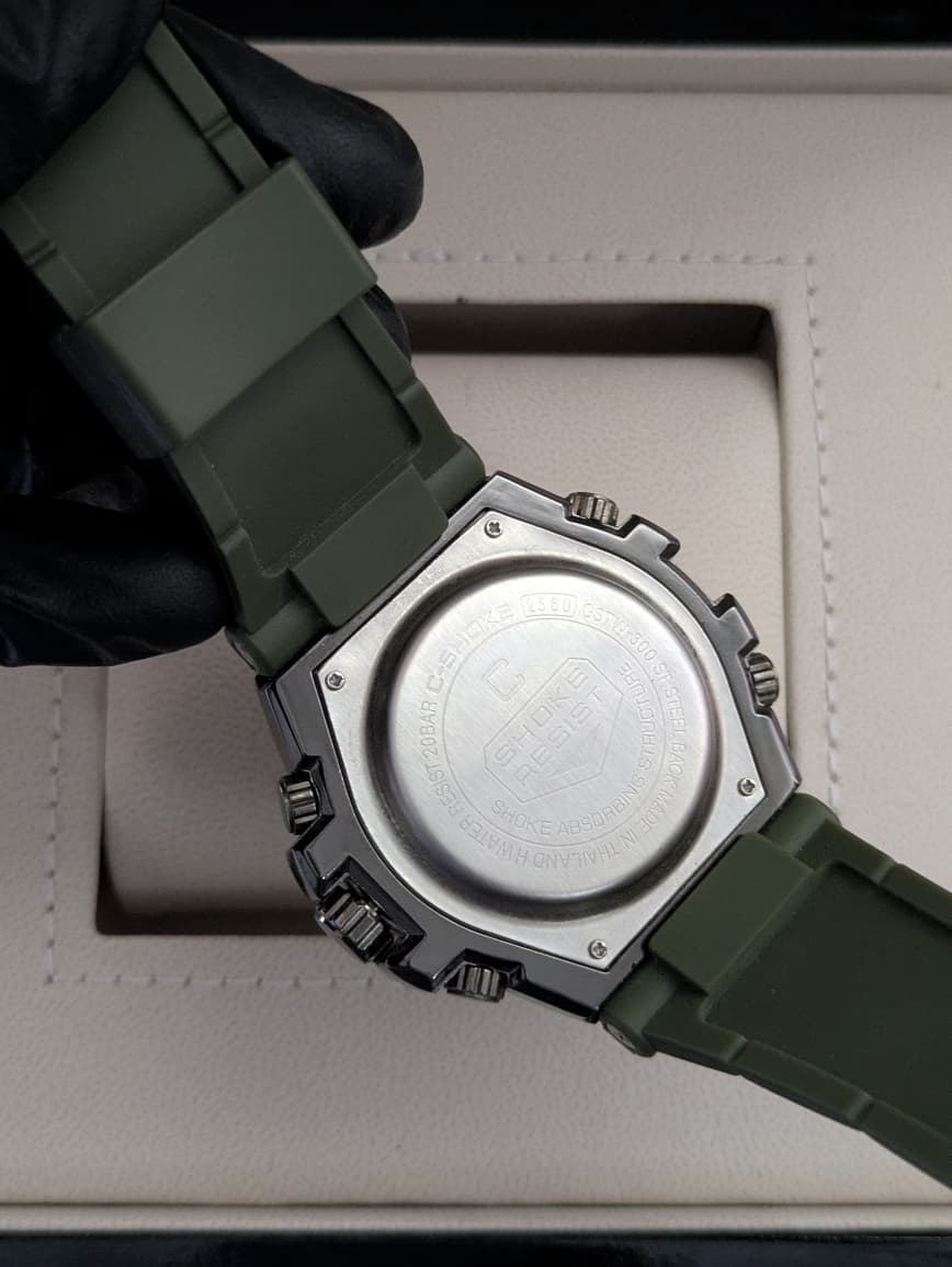G - Shock Dual Time Watch With Silicon Strap