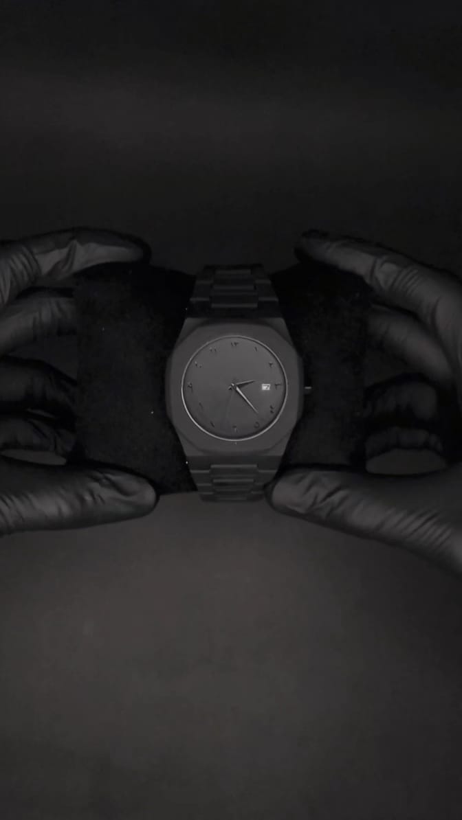 Original Black Arabic Watch