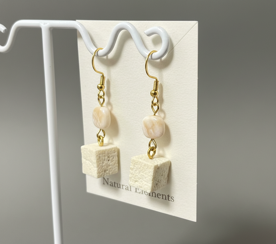Poria Cocos Earrings