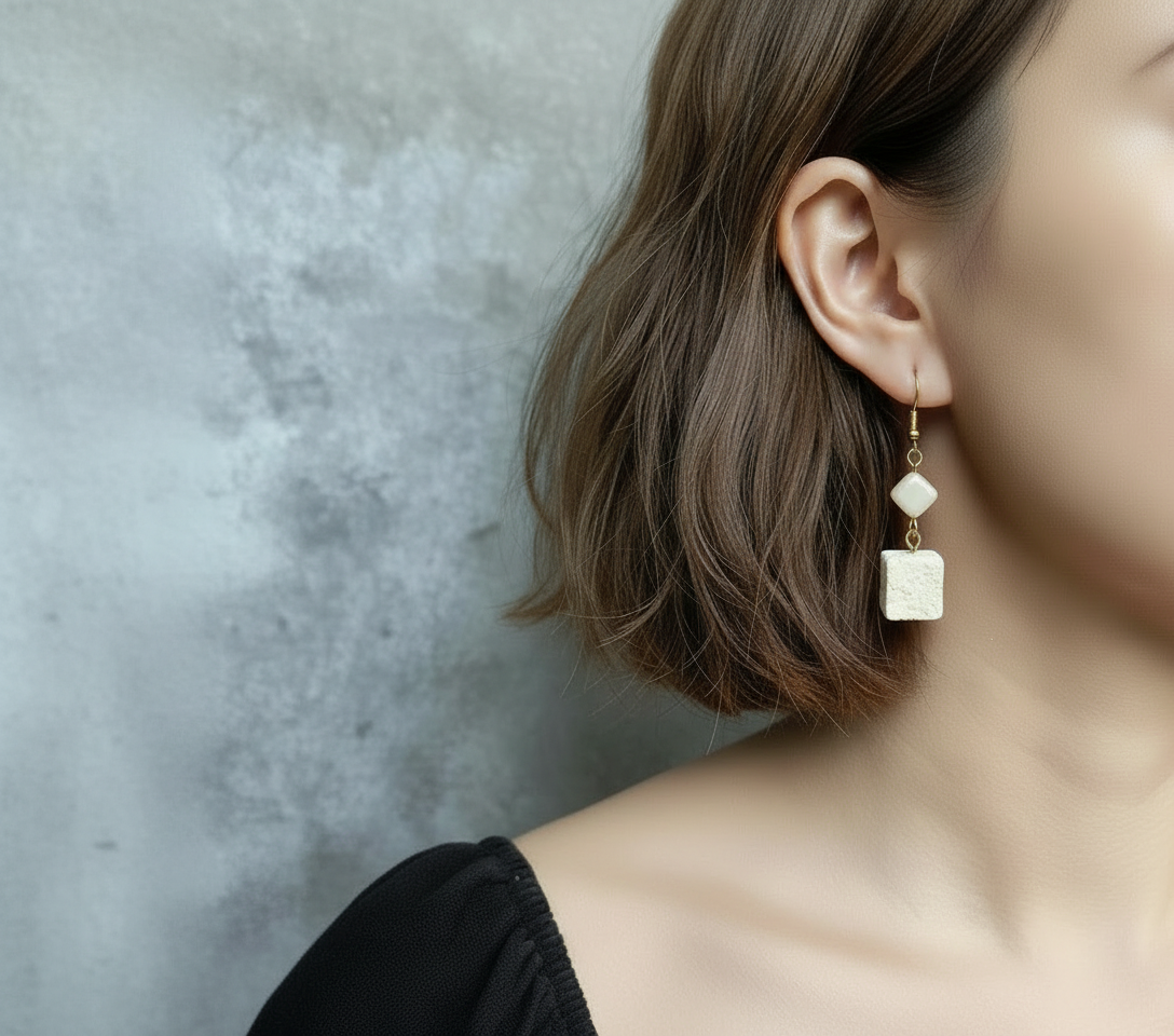 Poria Cocos Earrings