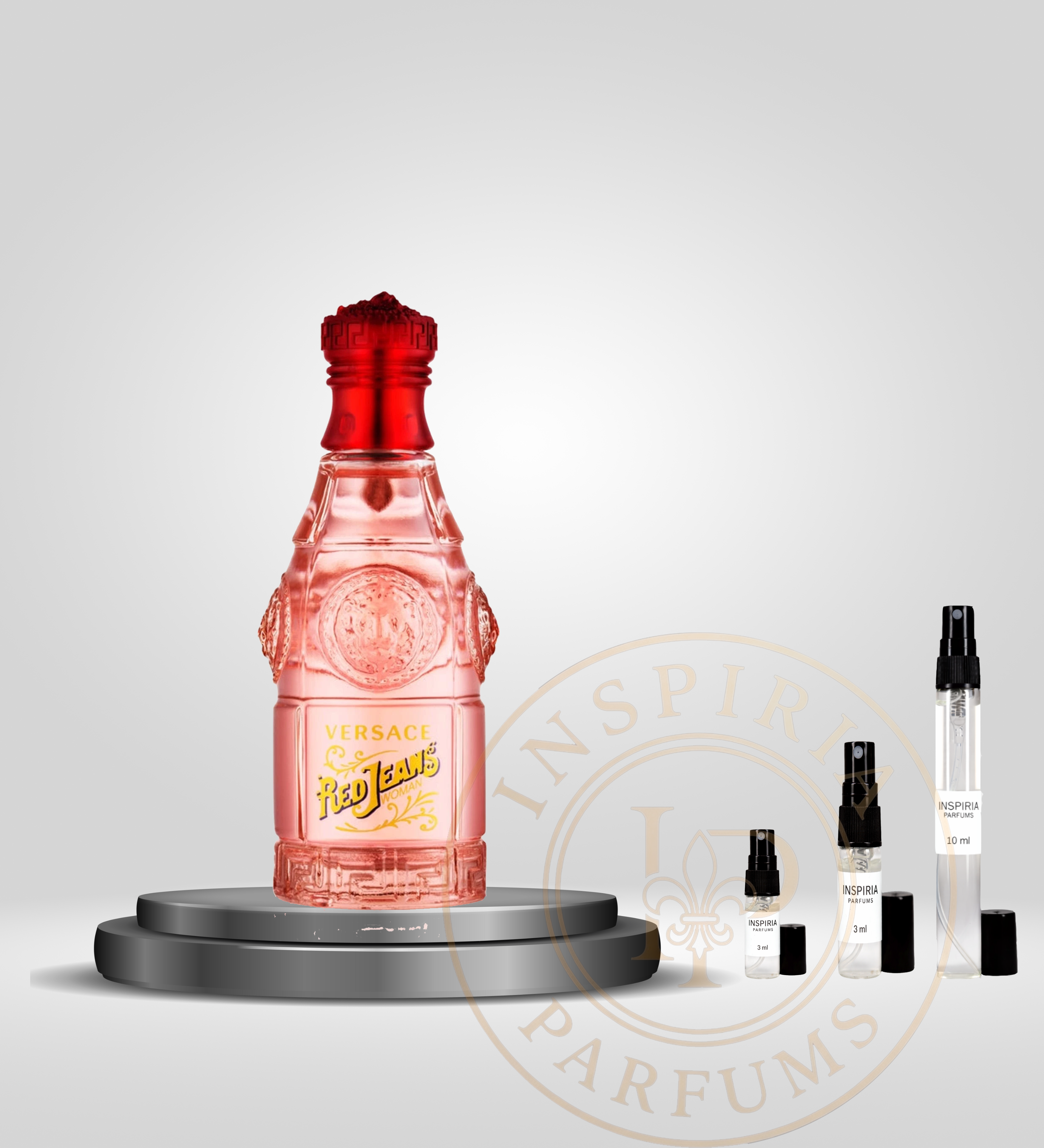 Versace Red Jeans Woman