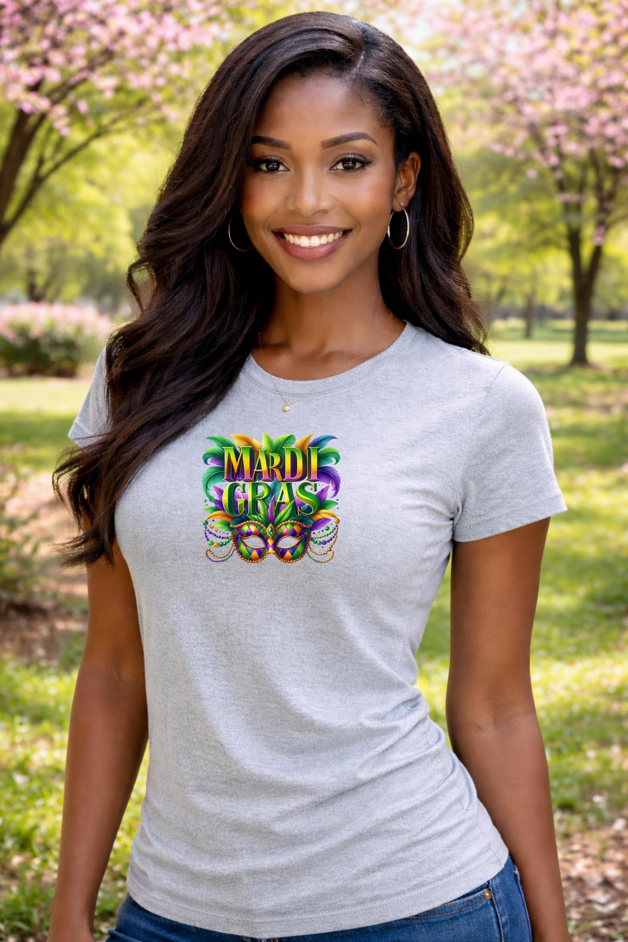 Mardi Gras Graphic T-Shirt