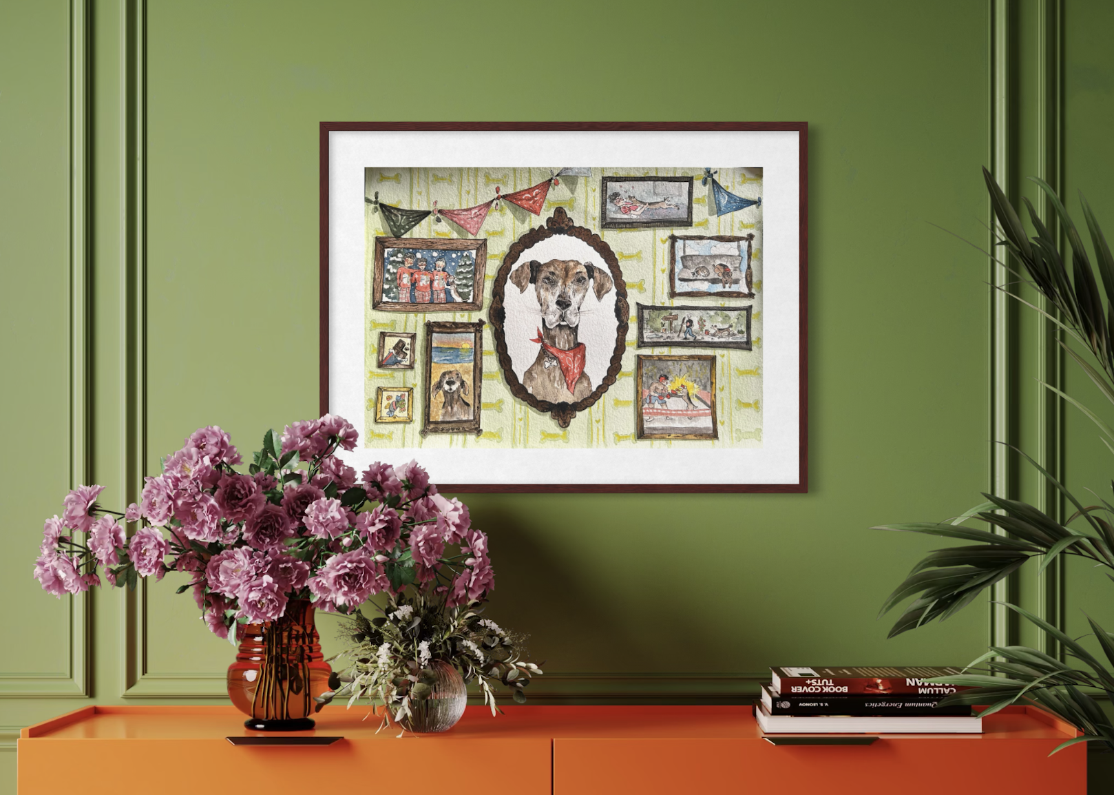 "Portrait souvenir duo"