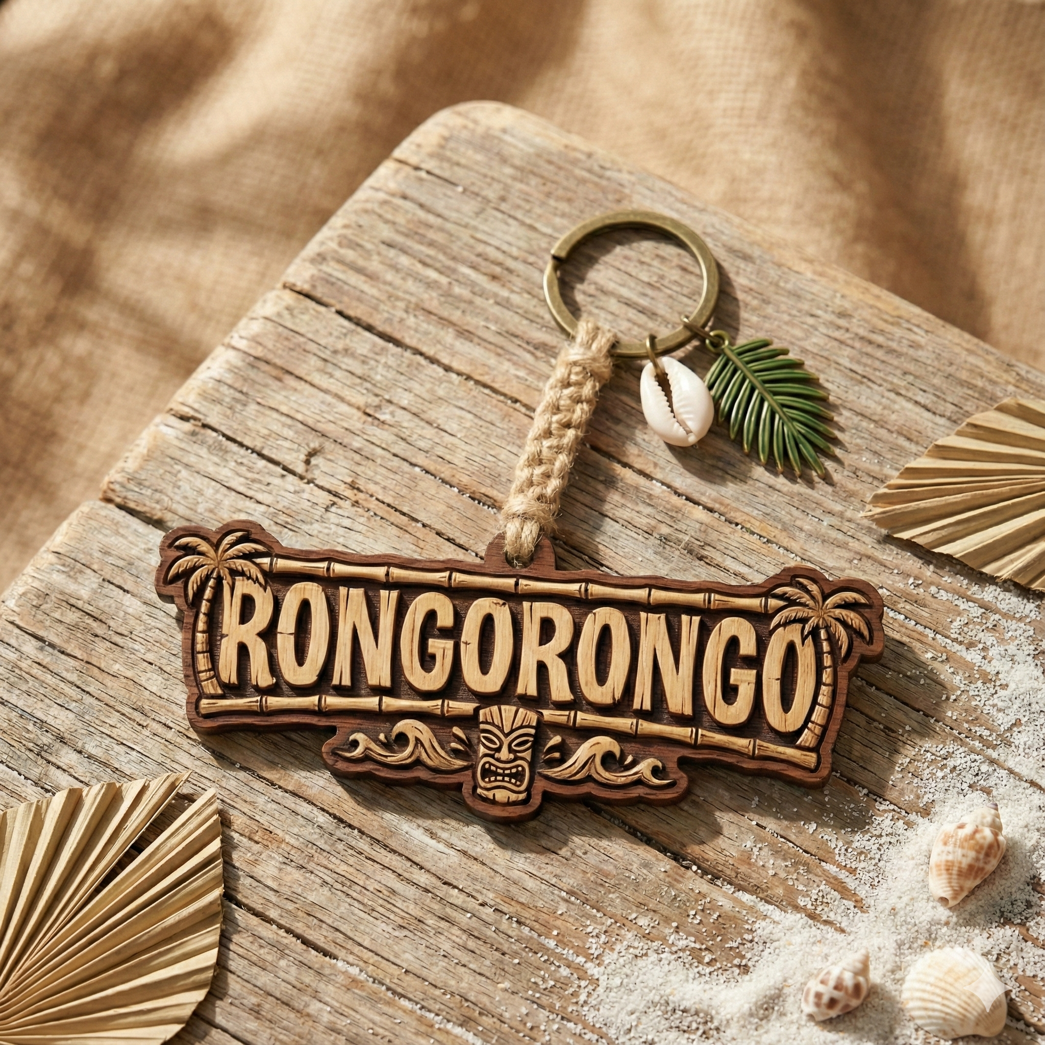 Llavero "Rongorongo"