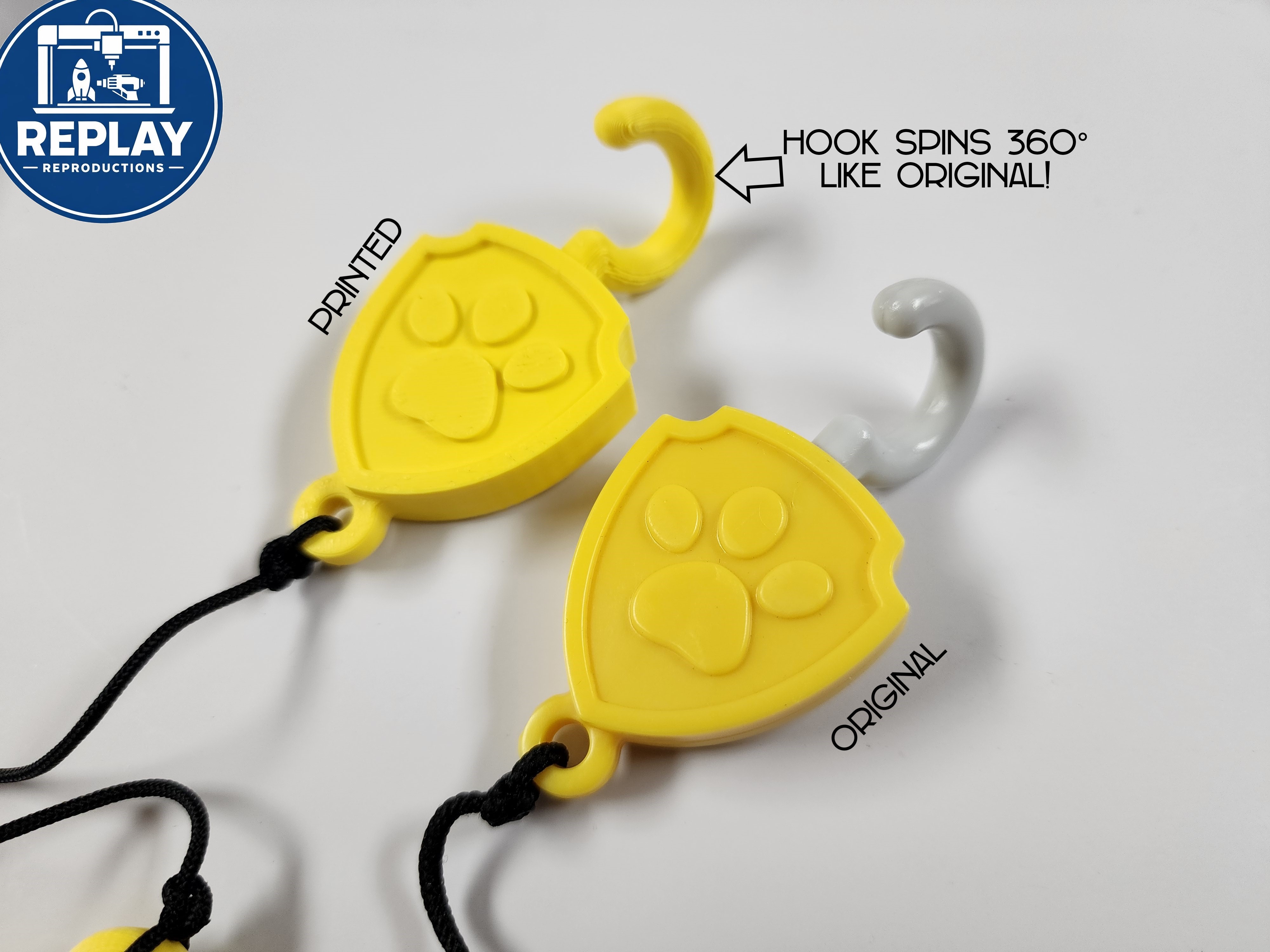 Paw Patrol Sea Patroller Printed Replacement Anchor and Boat Hook