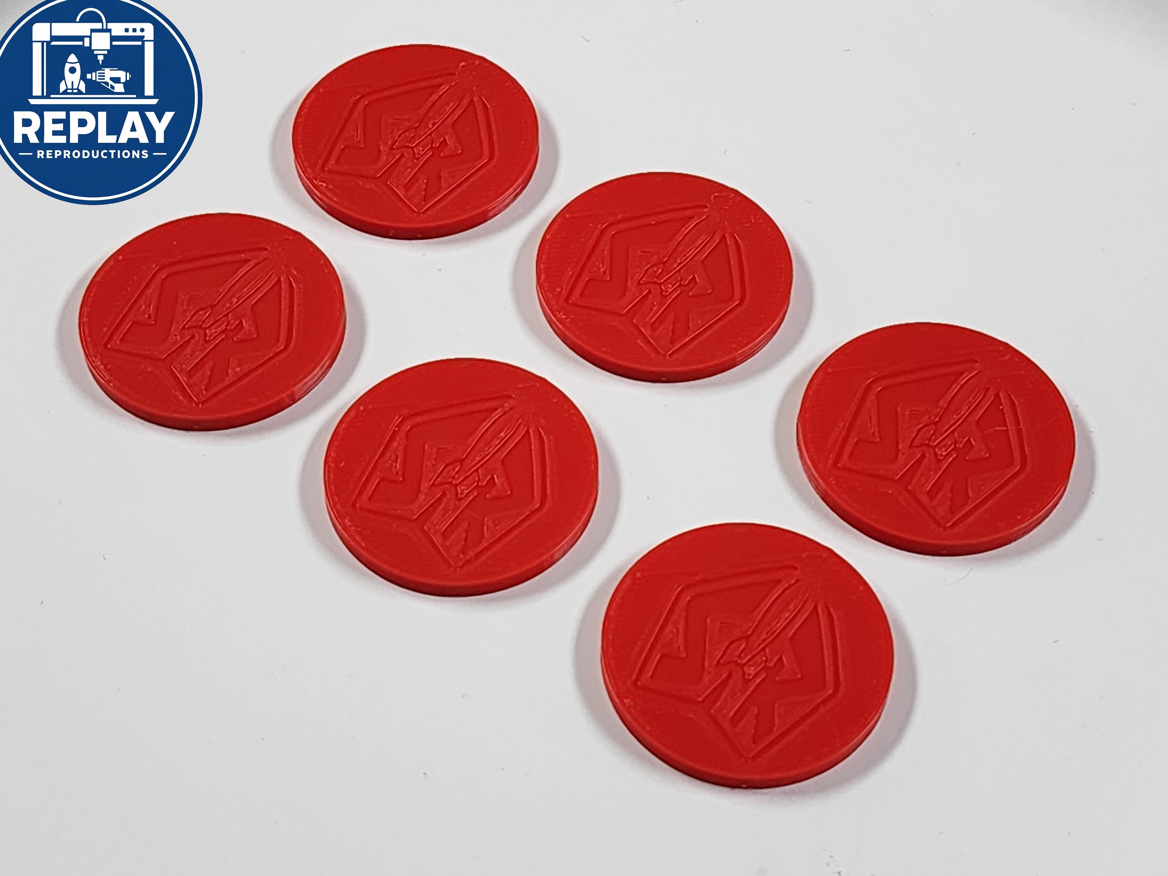 Replacement 3D-Printed Buzz Lightyear Toy Discs - Rapid Disc Blaster(pack of 6)