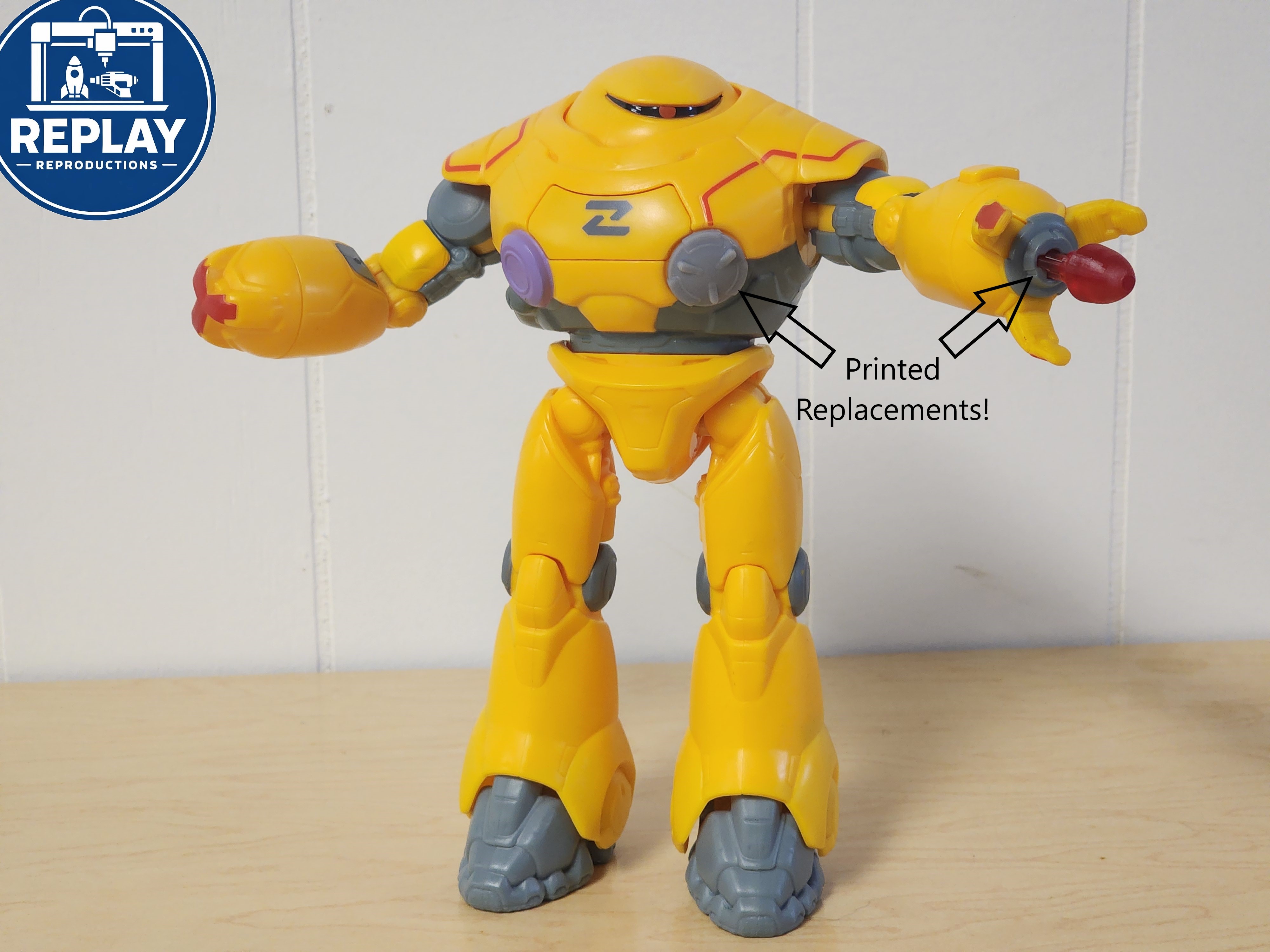 Zyclops Teleportation Disc - 3D Printed Replacements (Set of 5)