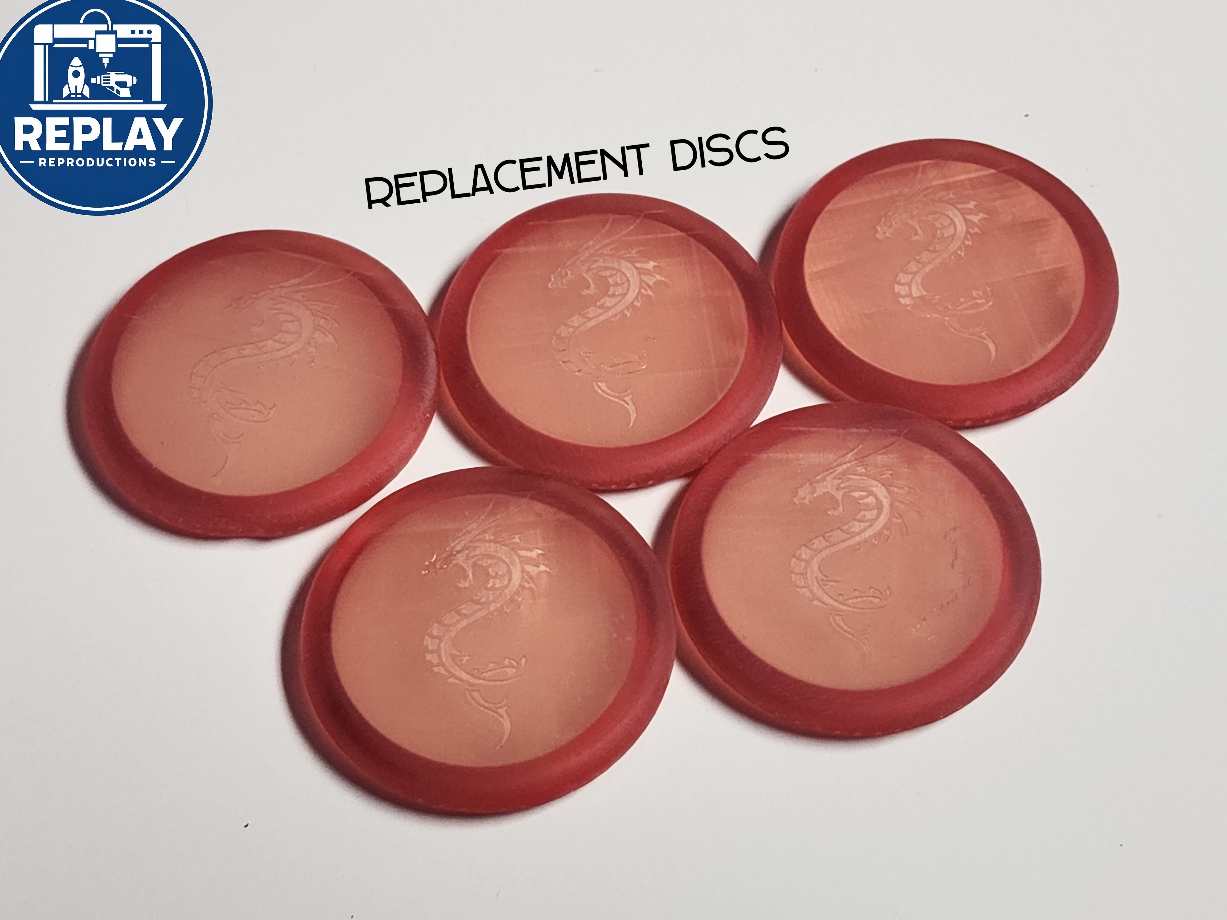How to Train Your Dragon Discs - Thunderdrum Replacement Discs (Set of 5)