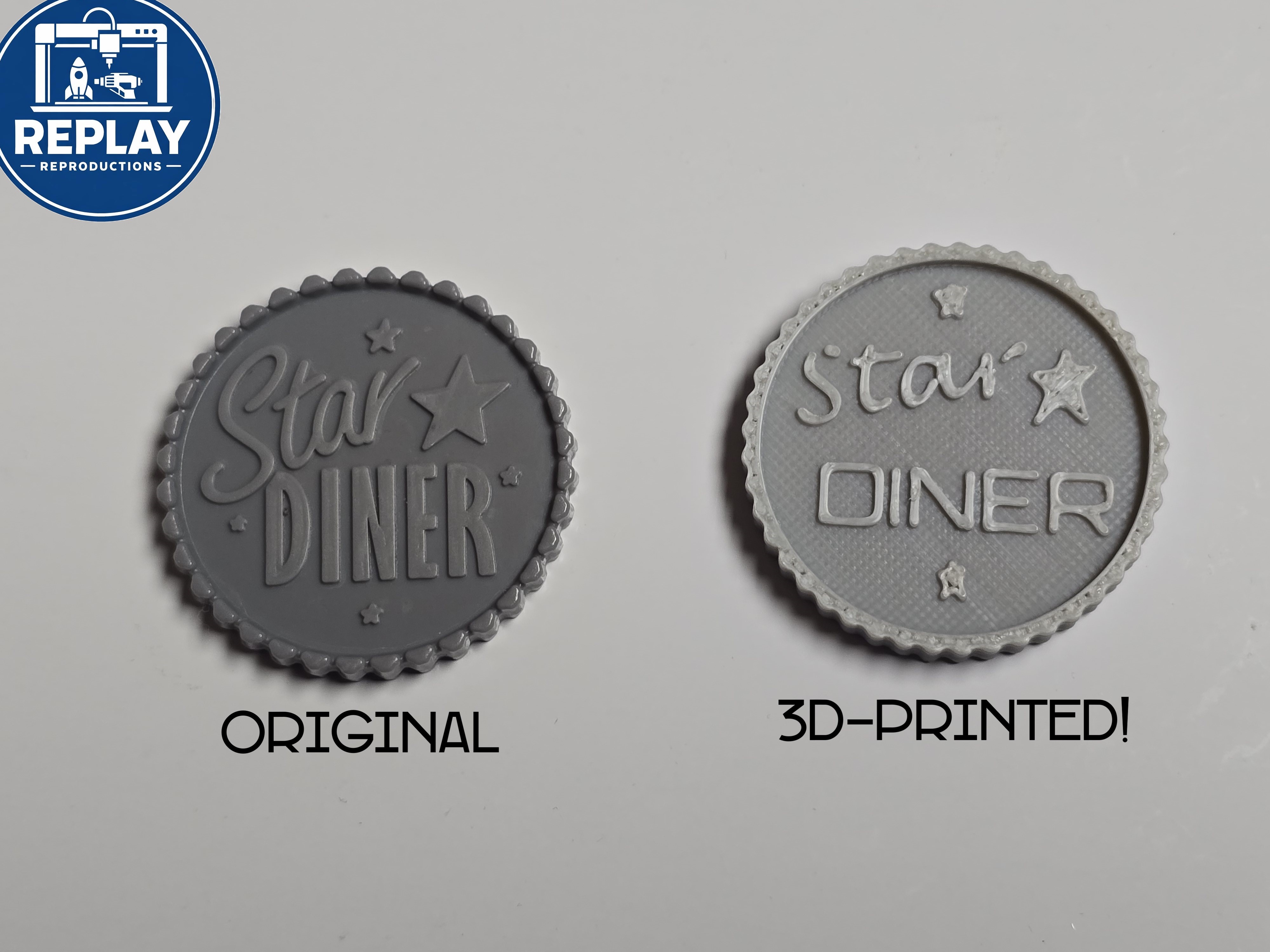 Melissa & Doug Star Diner Replacement Coins - Set of (6)