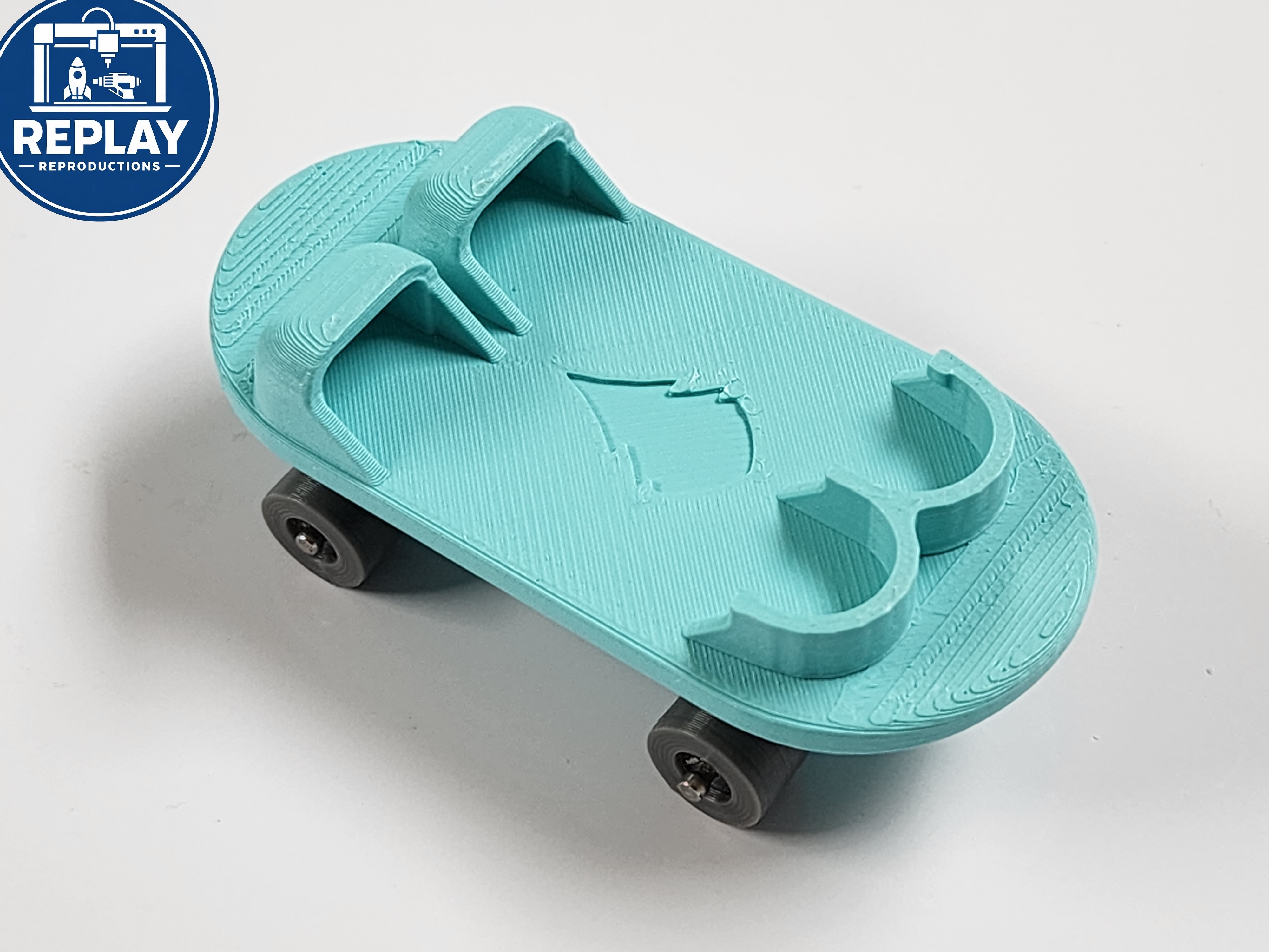 Paw Patrol Skateboard (Everest) - Custom 3D-Printed Part!