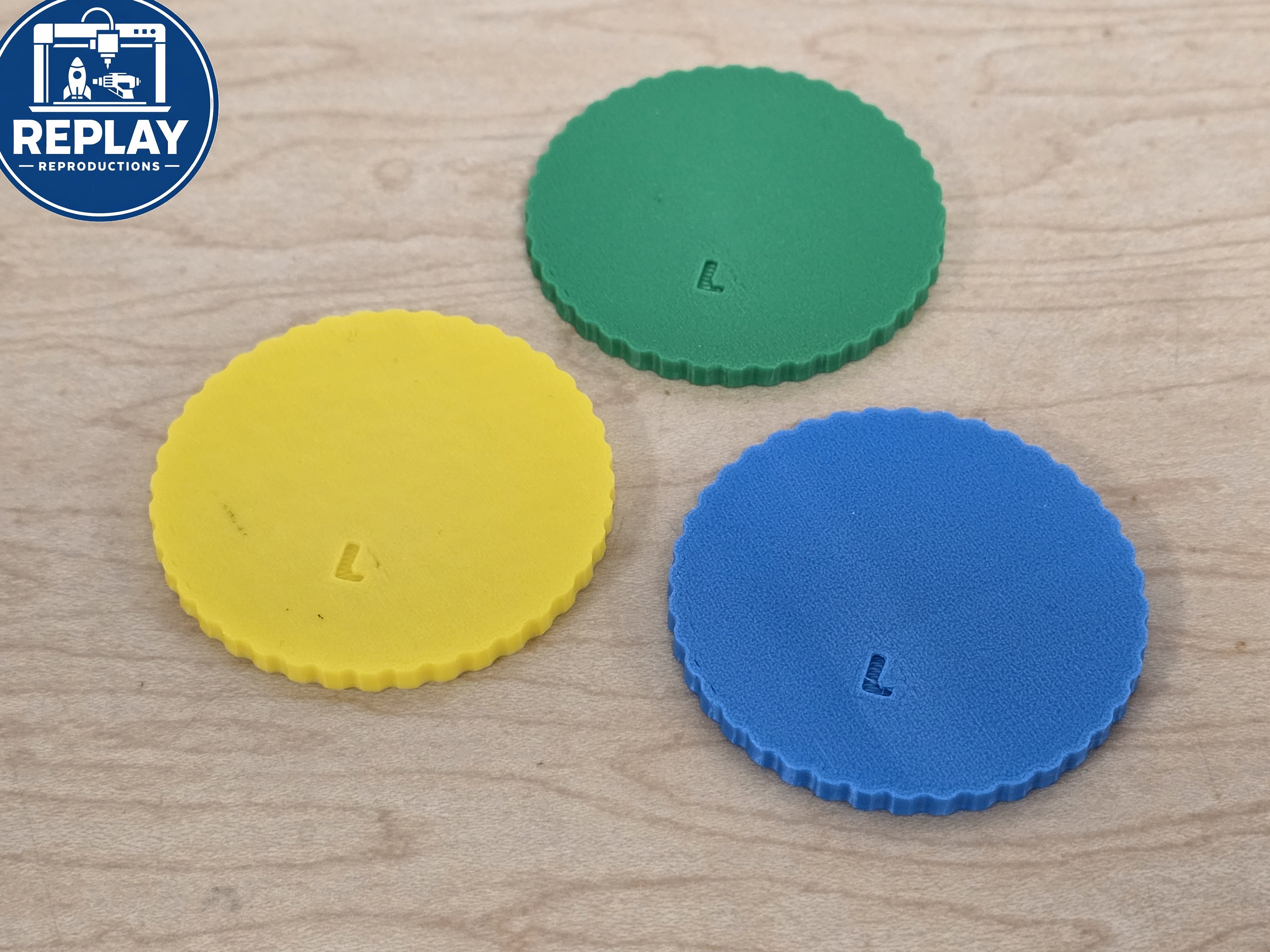Baby Einstein Cash Register Replacement Coins - Set of (3)