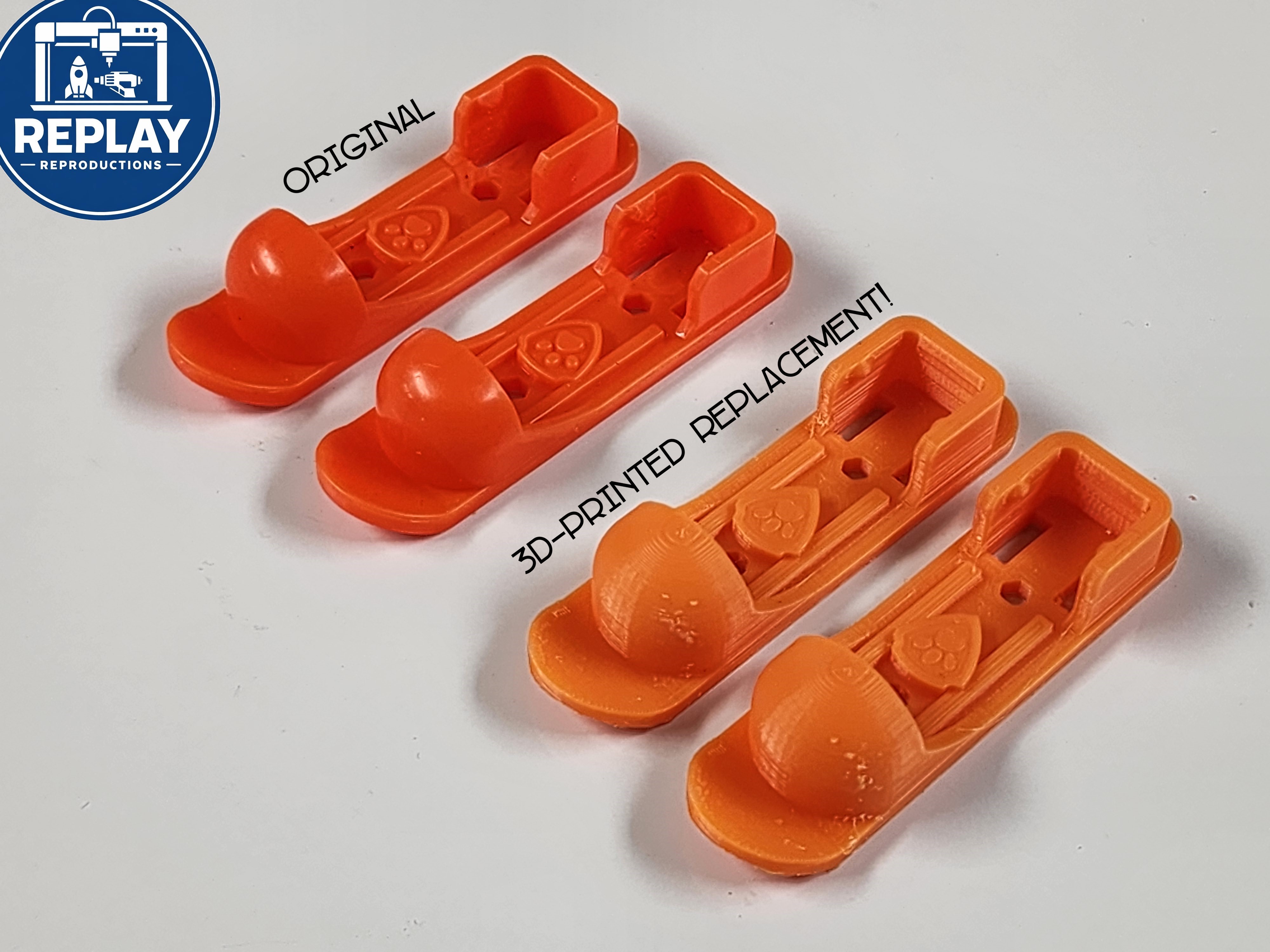 Paw Patrol Ultimate Rescue Skis (Zuma) - 3D-Printed Replacements