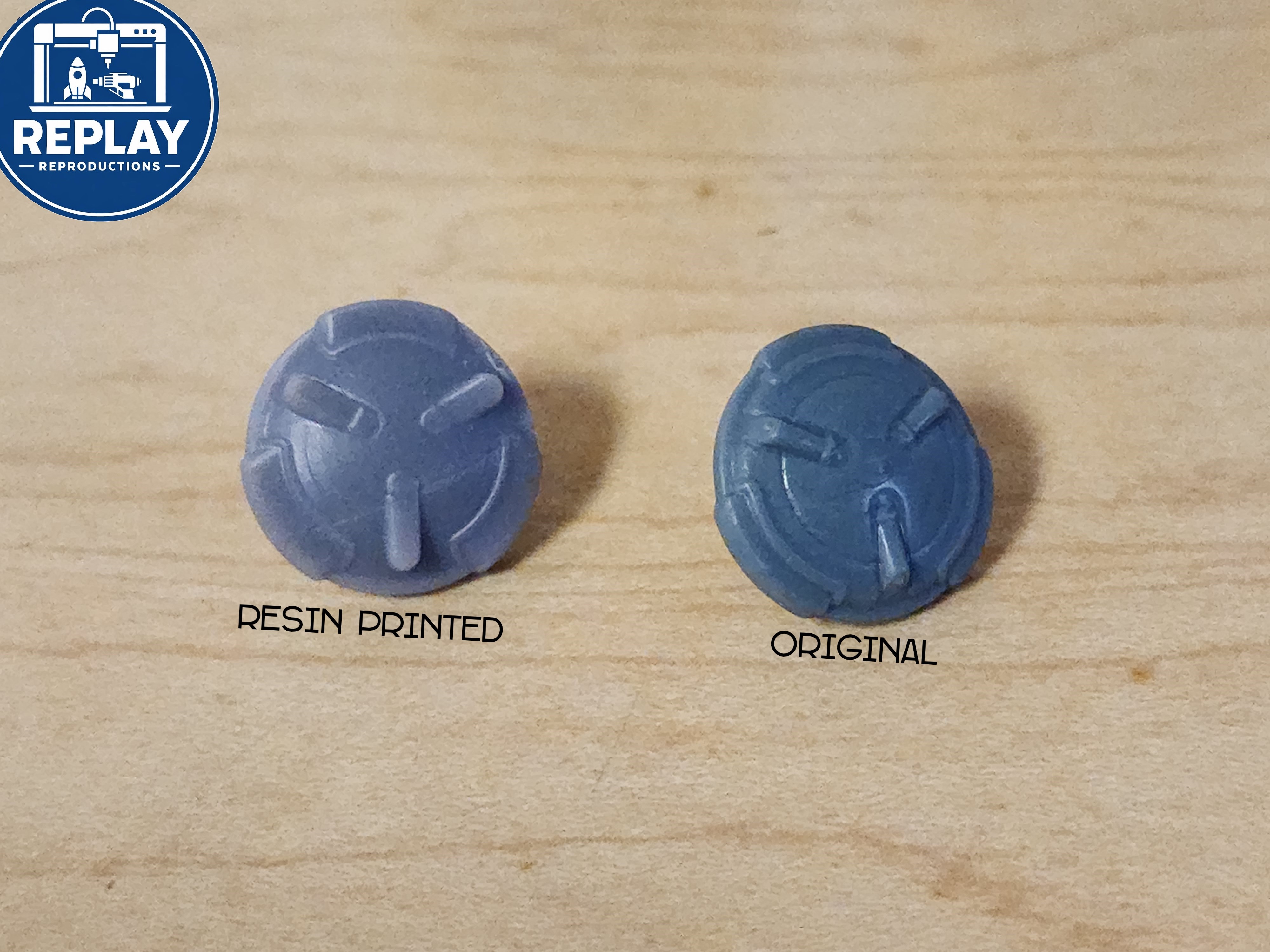 Zyclops Teleportation Disc - 3D Printed Replacements (Set of 5)
