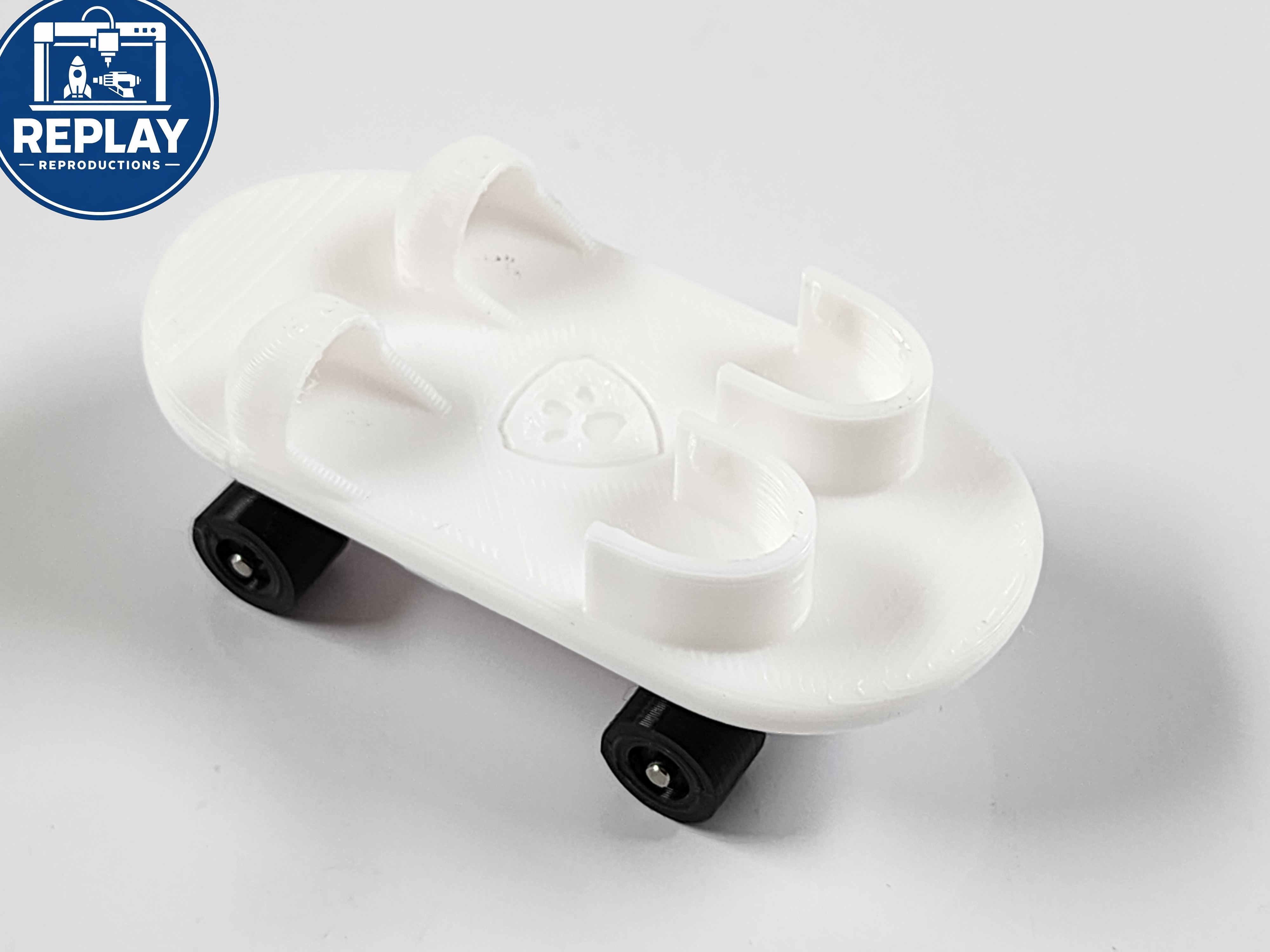 Paw Patrol Skateboard (Robo Dog) - Custom 3D-Printed Part!