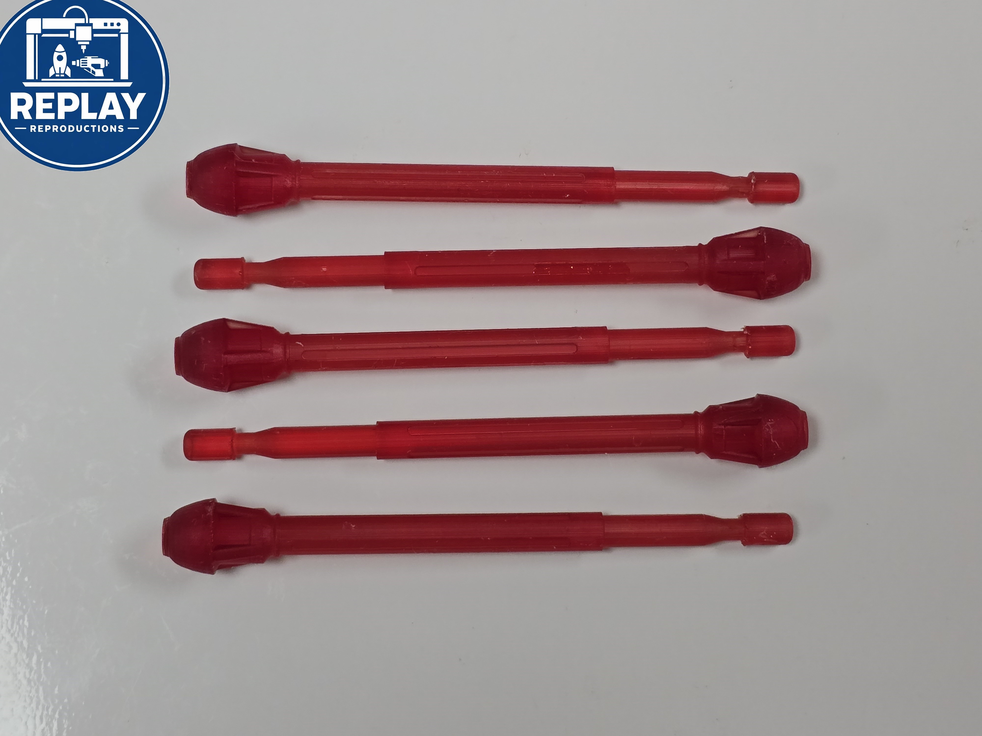 Replacement Missiles (5) for Hasbro Star Wars Galactic Heroes Speeder Bike