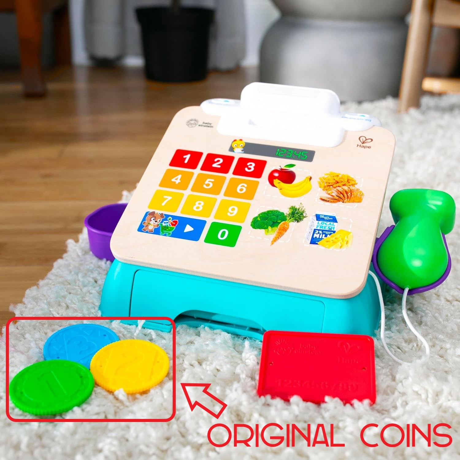 Baby Einstein Cash Register Replacement Coins - Set of (3)