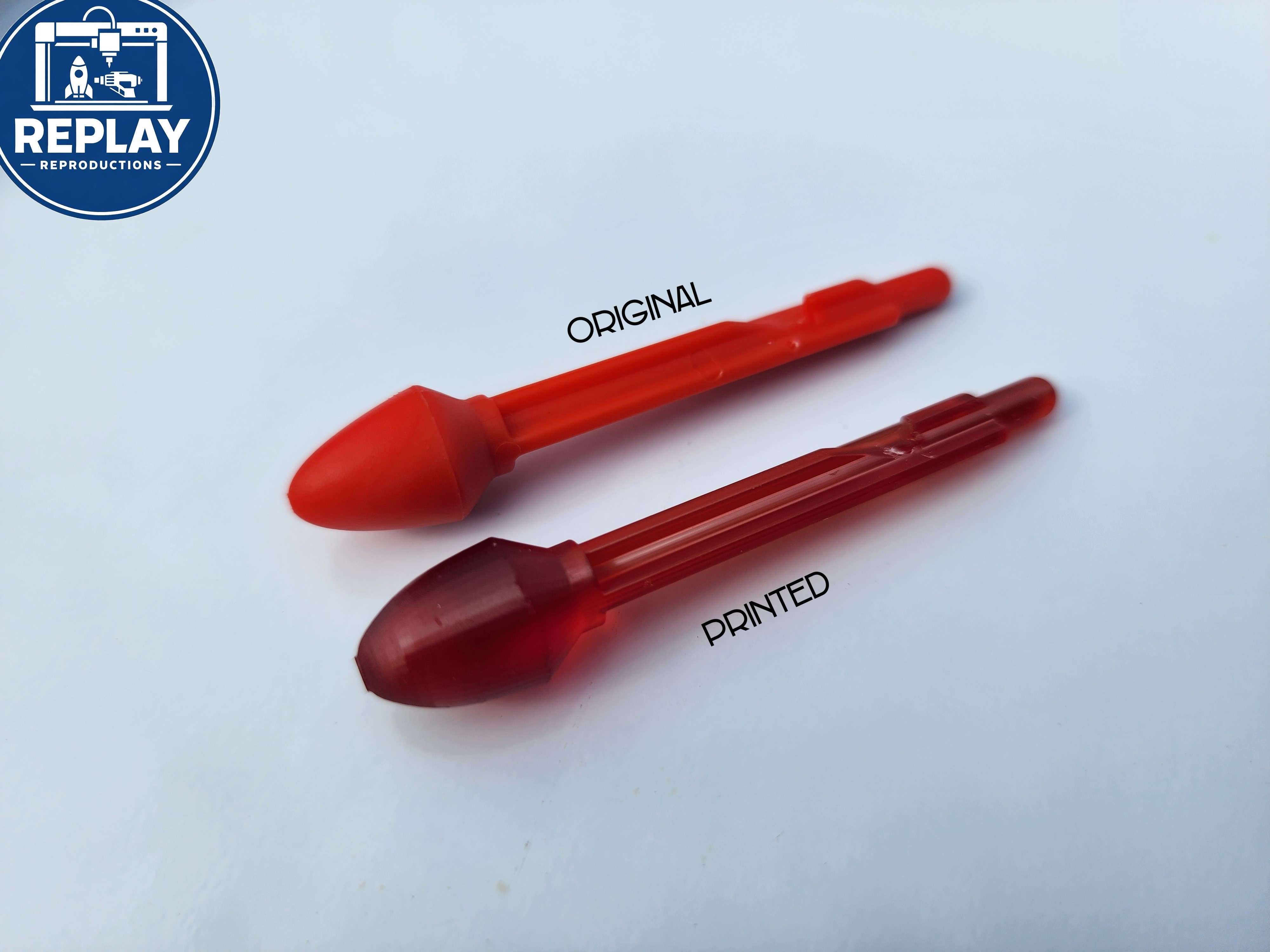 ZYCLOPS Buzz Lightyear Toy Missiles - 3D Printed Replacements (Set of 5)