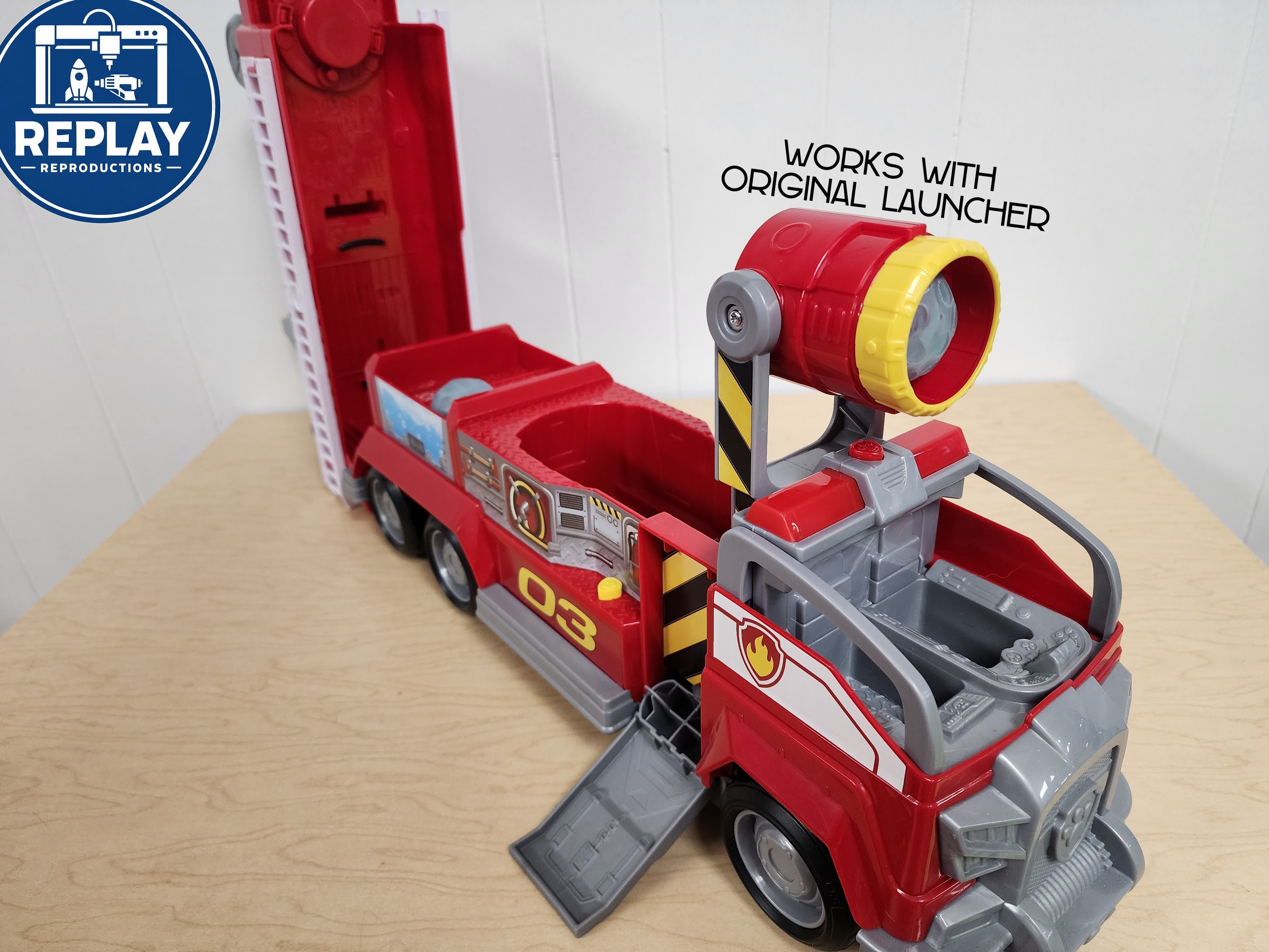 Paw Patrol Water Cannon Balls (Marshall Transforming City Firetruck) 3D-Printed