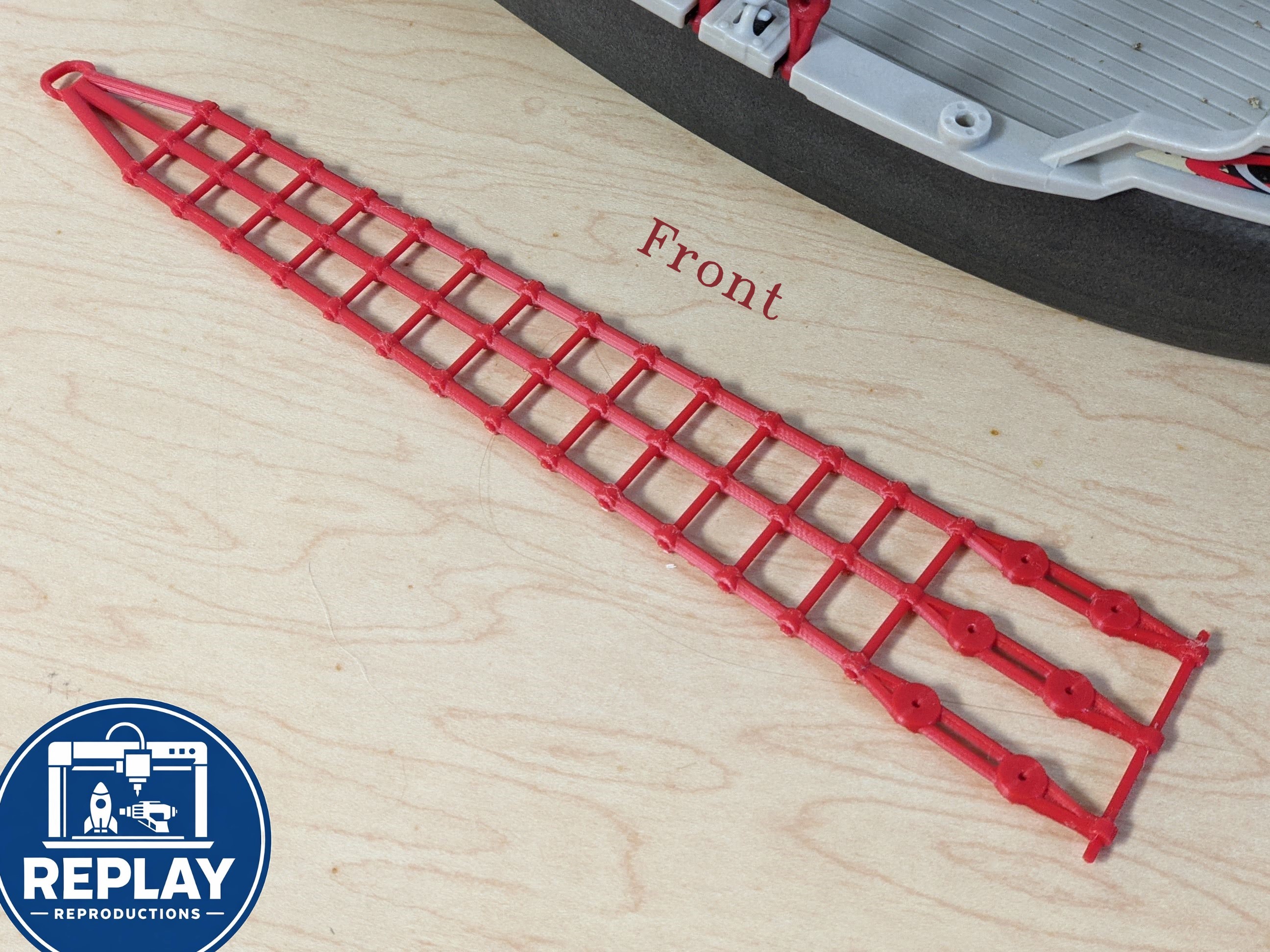 Playmobil Pirate Ship Rope Ladder (3D-Printed Replacement) 14-Rung Rope Ladder