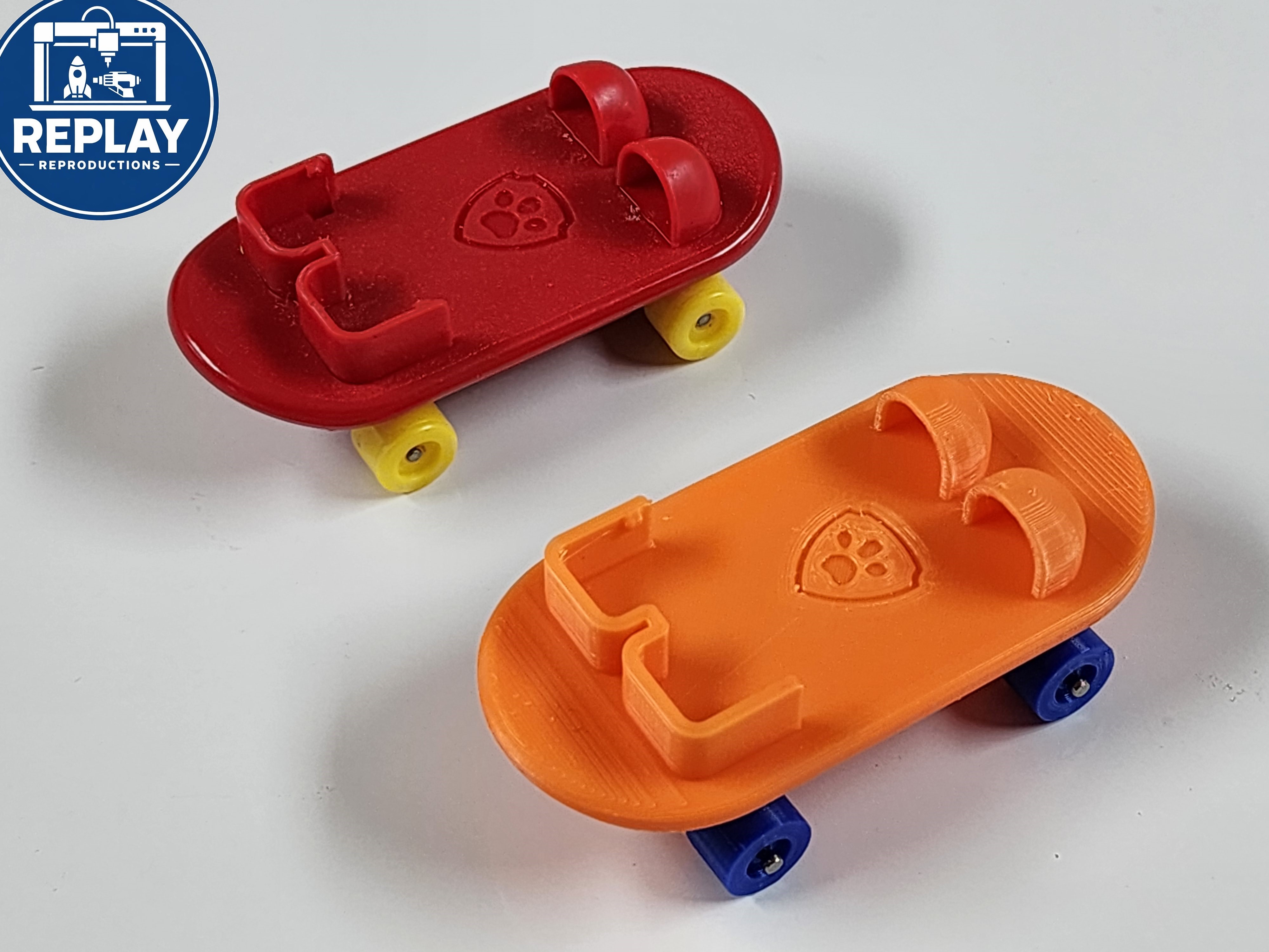 Paw Patrol Skateboard Zuma 3D-Printed Replacement