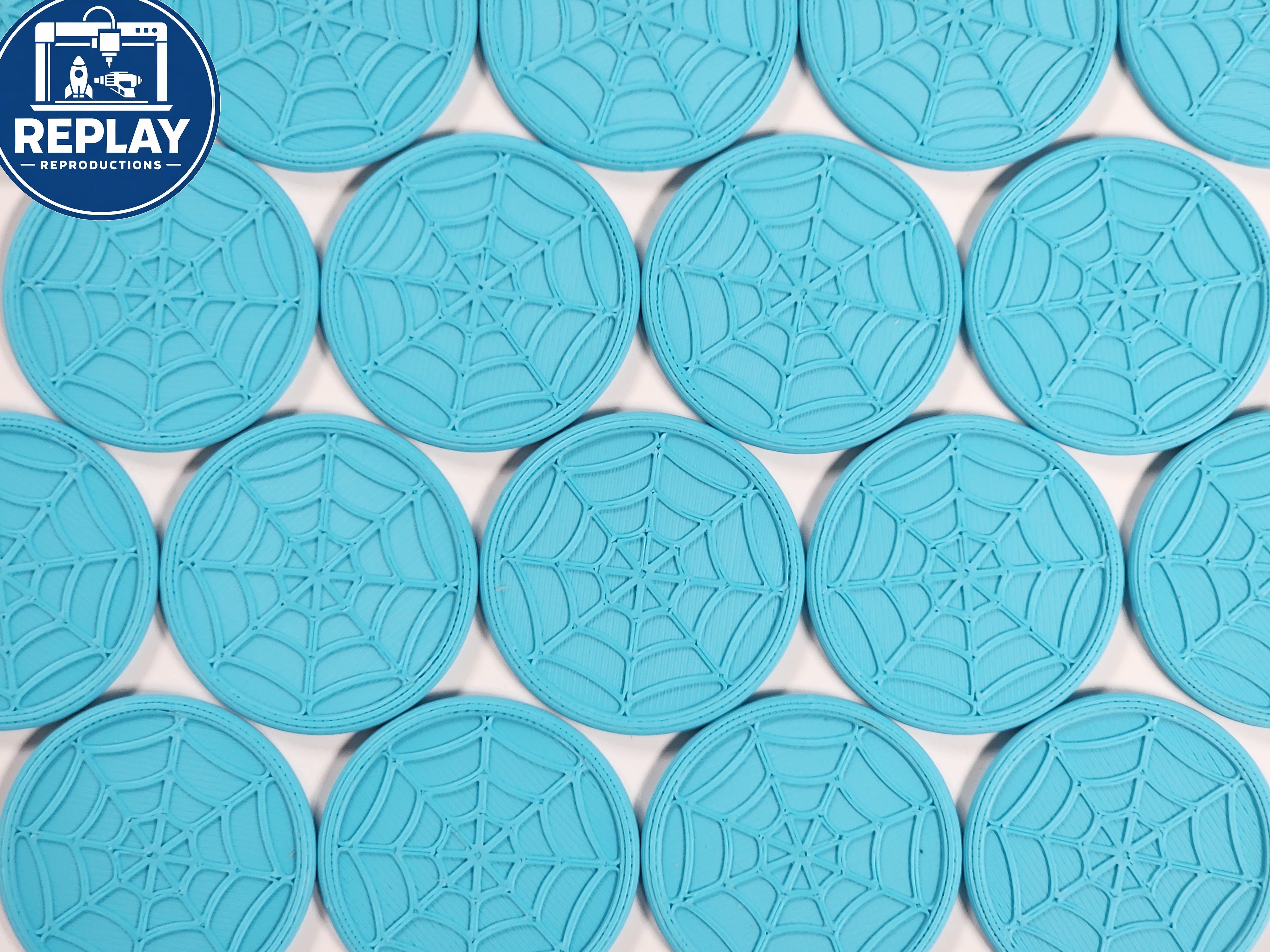 Spidey and Friends Little Vehicle Disc Dashers - (6) Replacement Web Discs