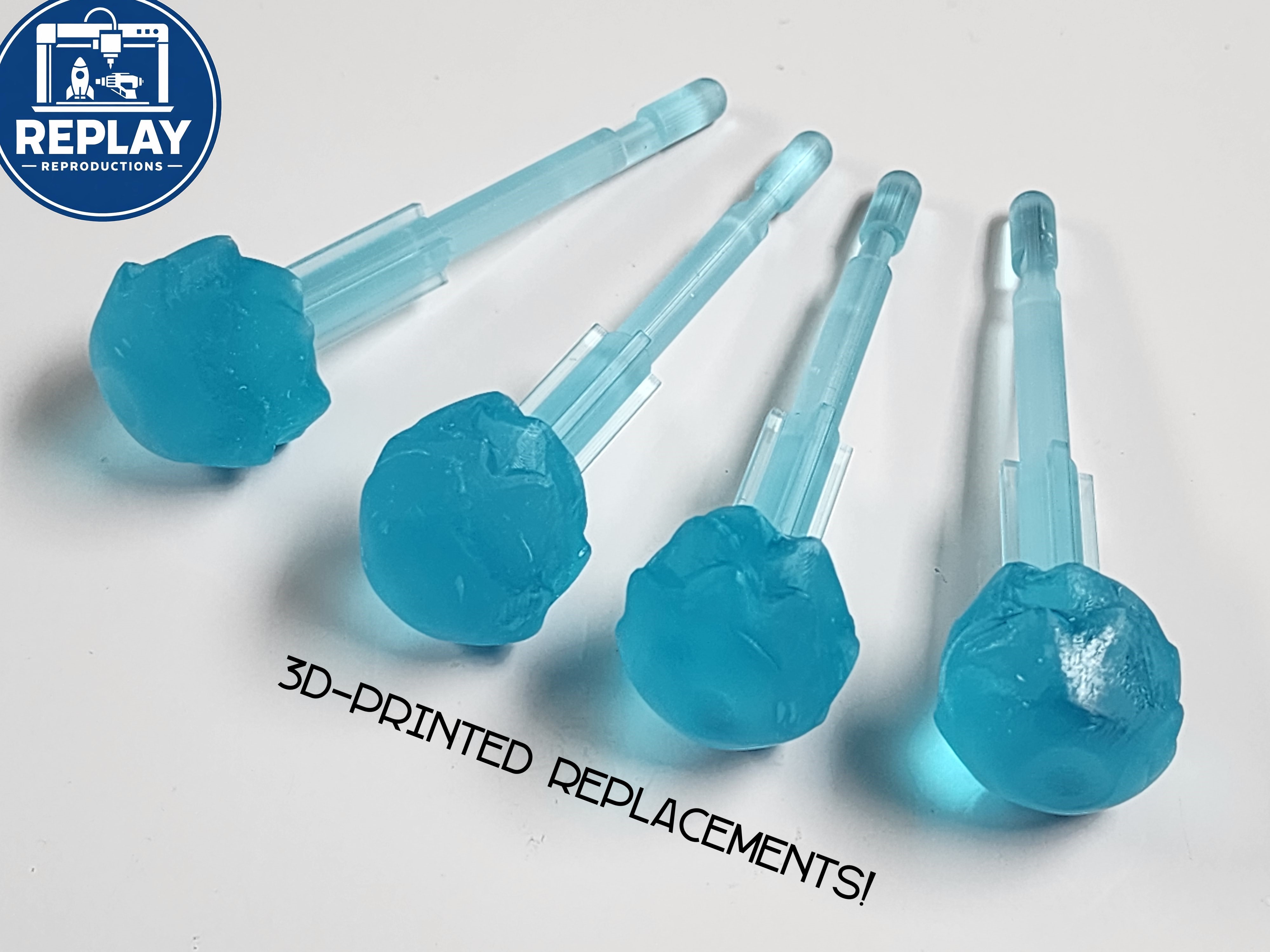 Jumbo Paw Patrol Toy Missiles (Translucent Blue)