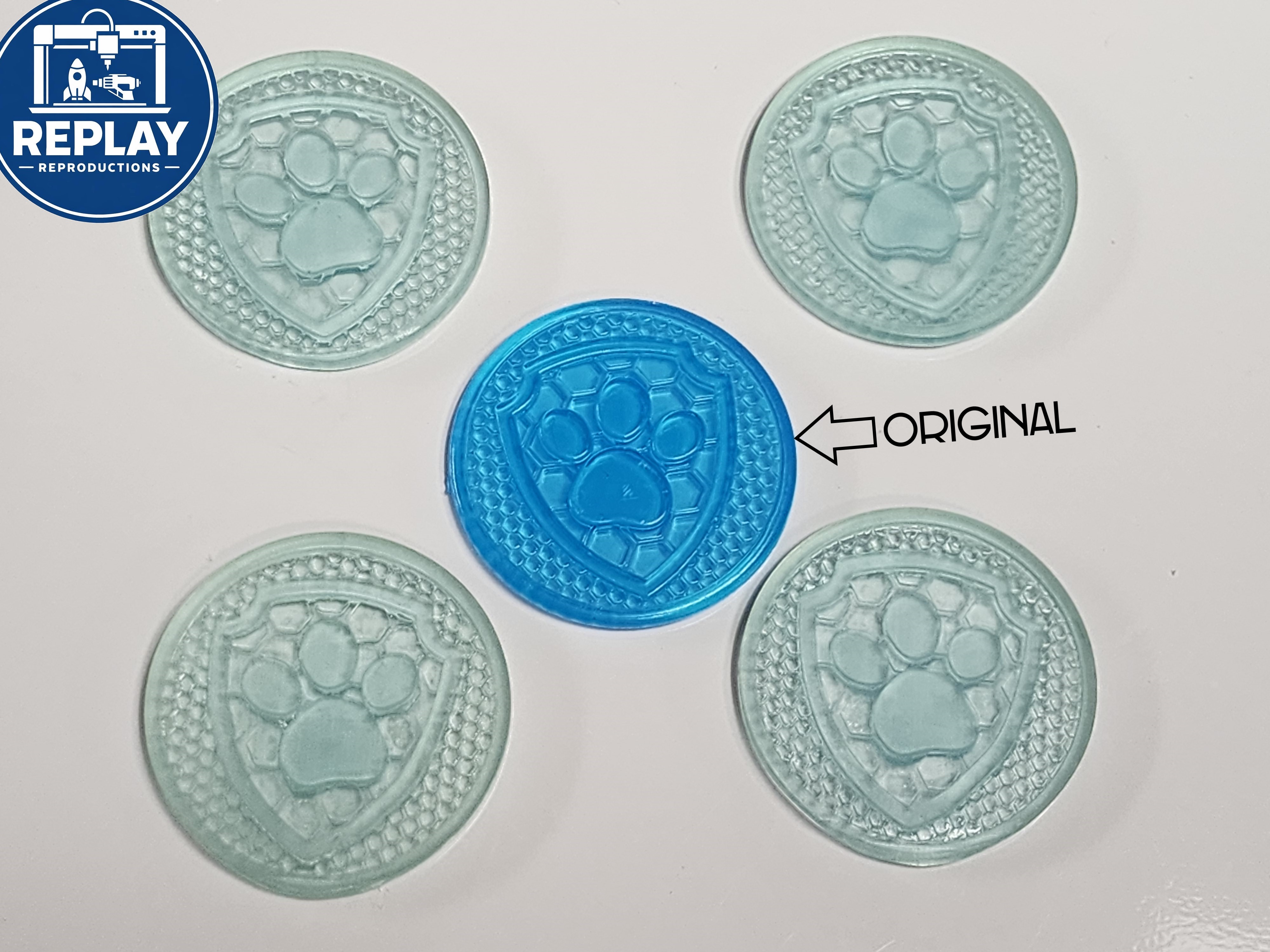 Paw Patrol Jet Command Center Discs (Pack of 5)