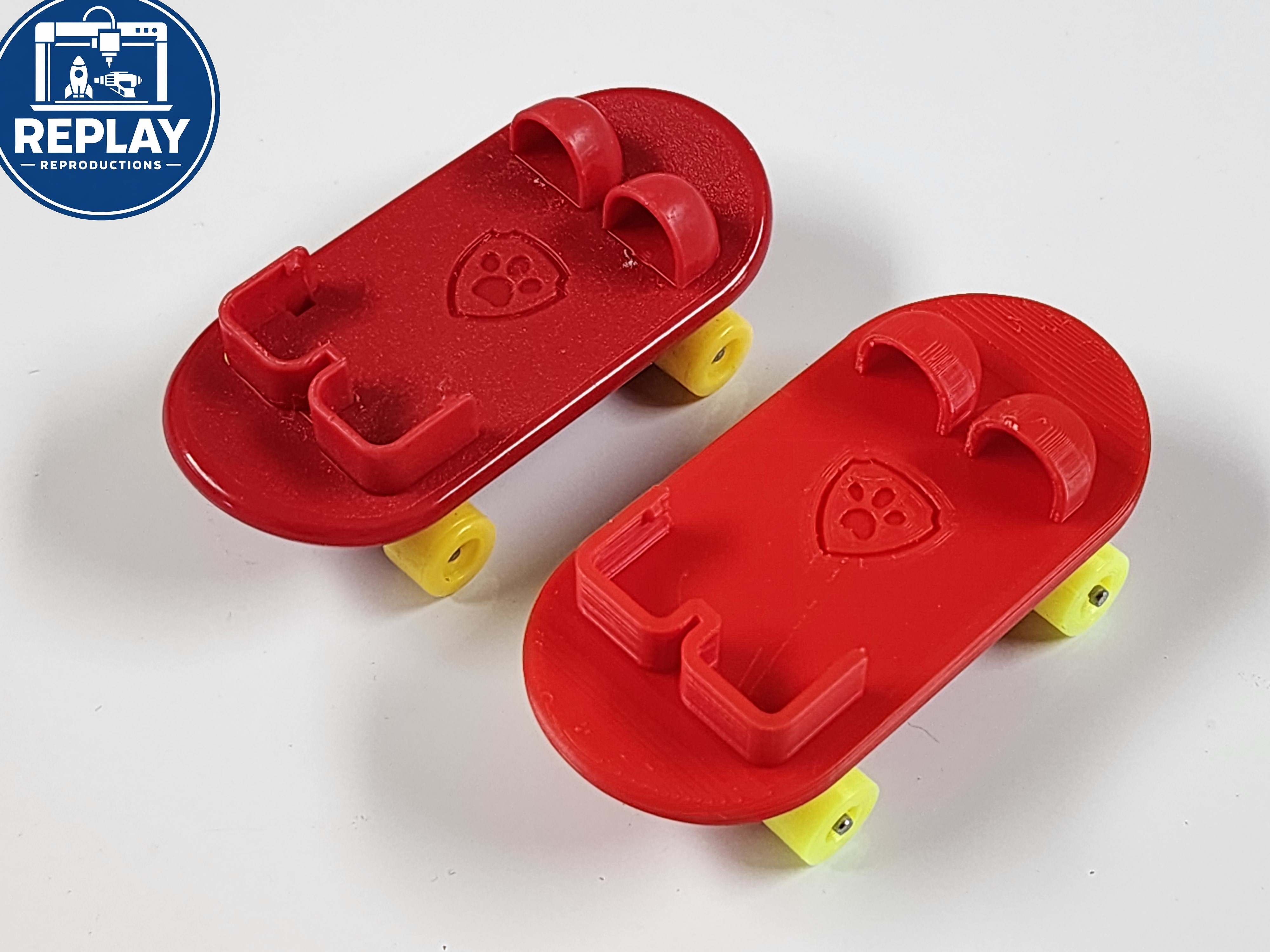 Paw Patrol Skateboard Marshall 3D-Printed Replacement