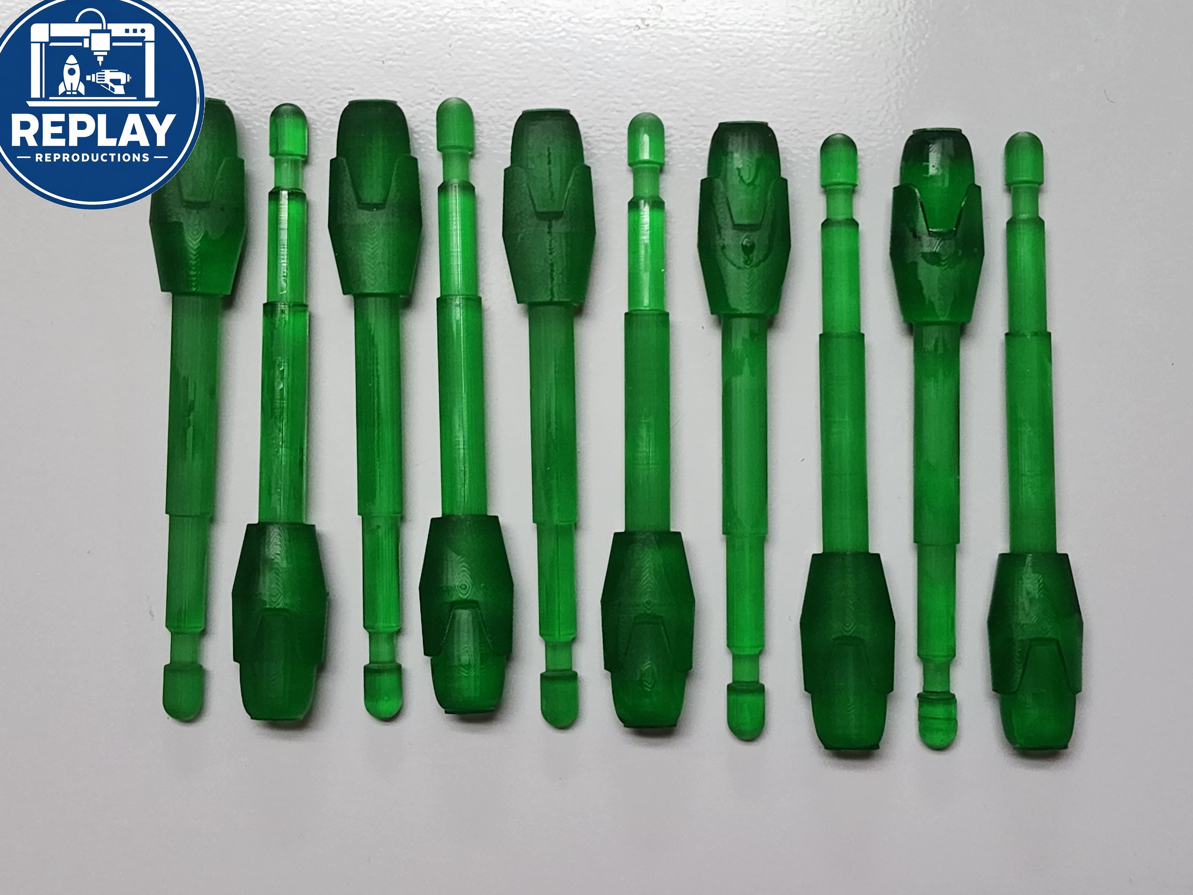Replacement Missiles (10) for Hasbro Star Wars Galactic Heroes Tie Fighter