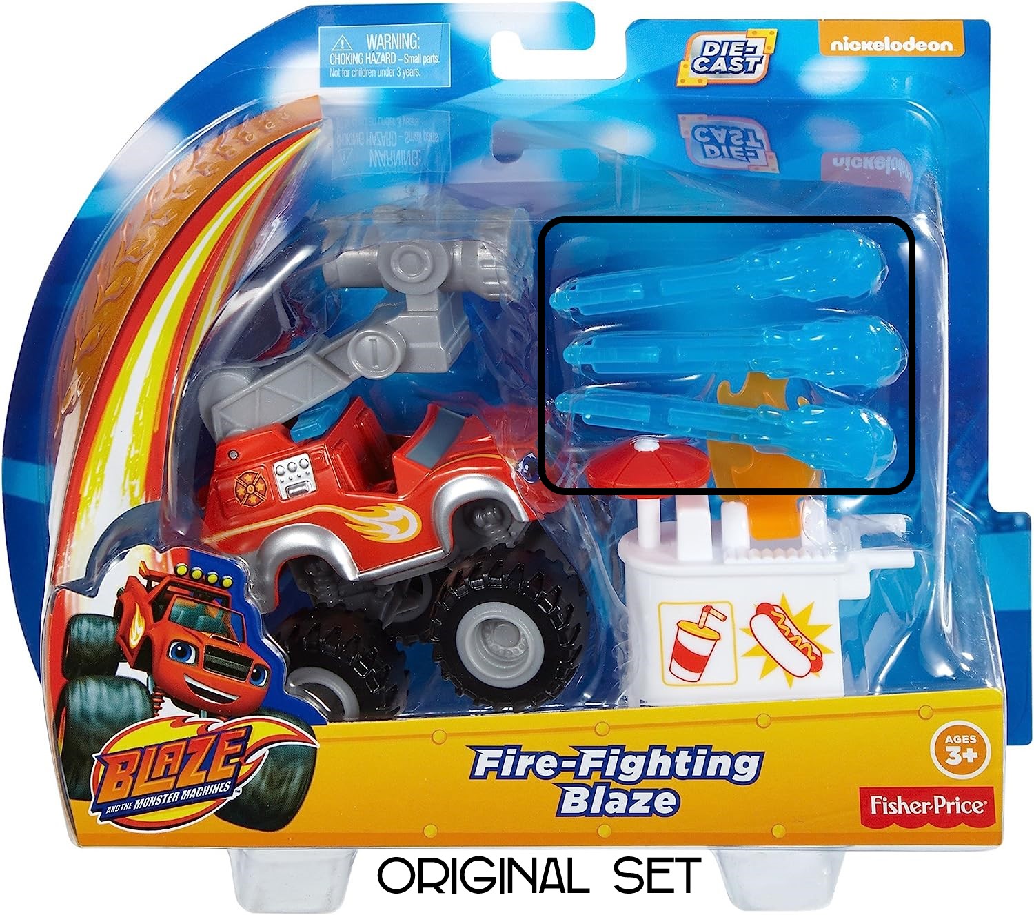 Blaze and the Monster Machines - Fire-Fighting Blaze Missiles (Translucent Blue)