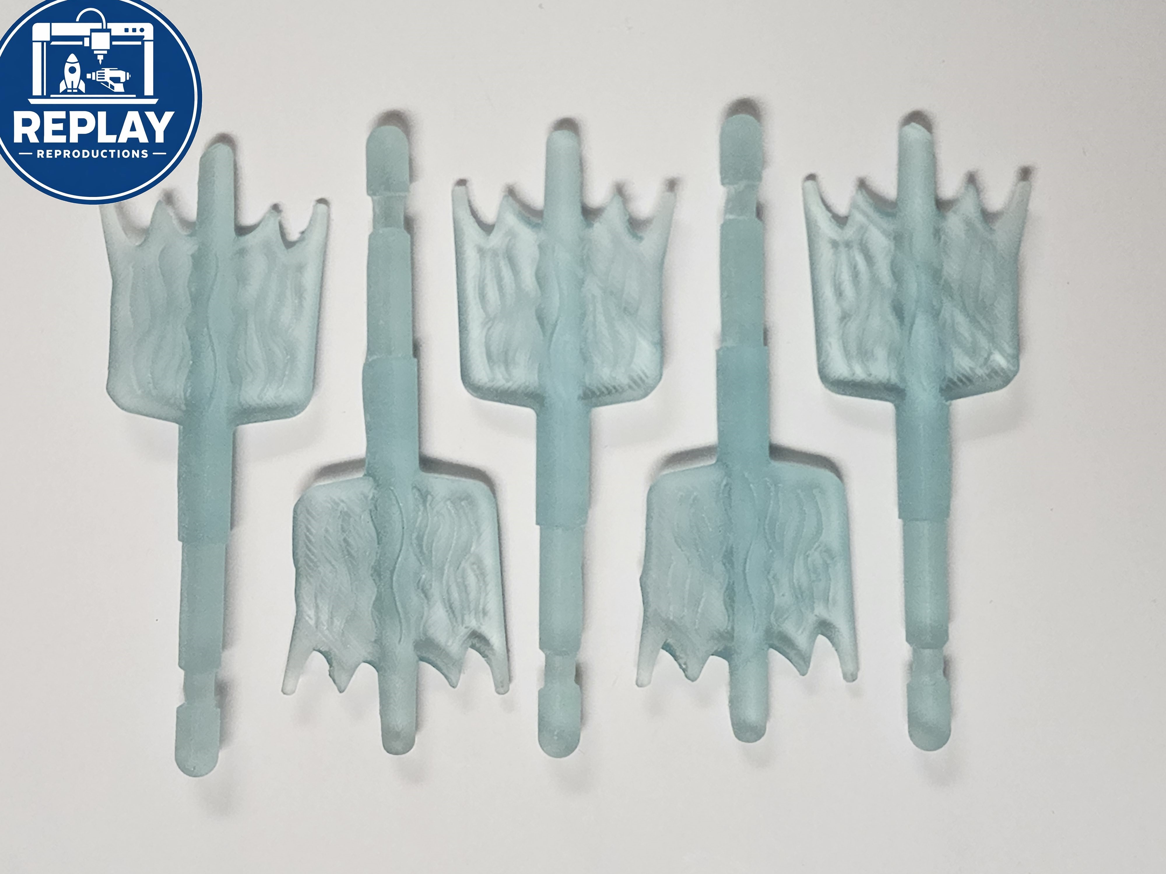 Bewilderbeast Icy Missiles from How To Train Your Dragon (Set of 5)