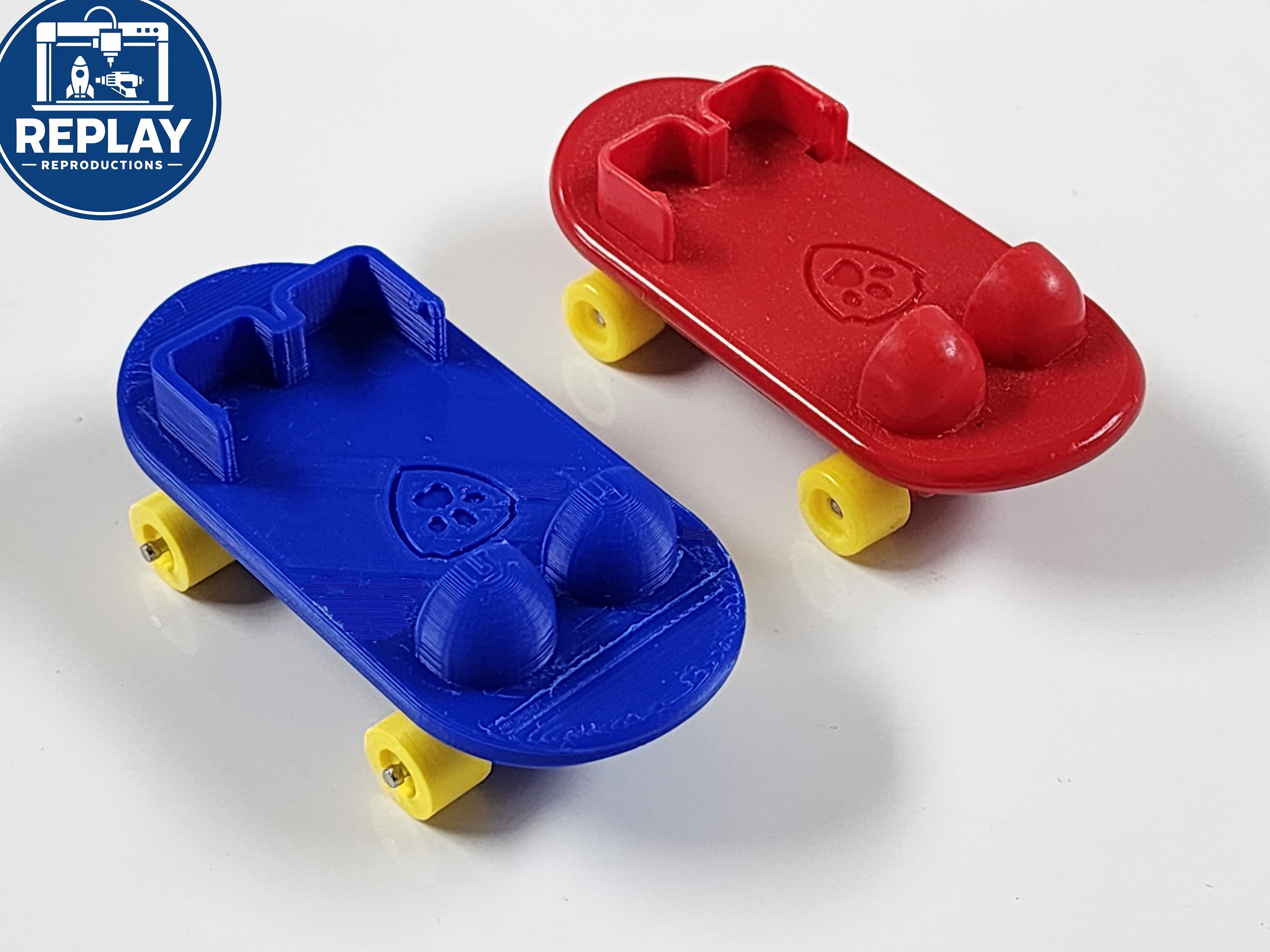 Paw Patrol Skateboard Chase 3D-Printed Replacement