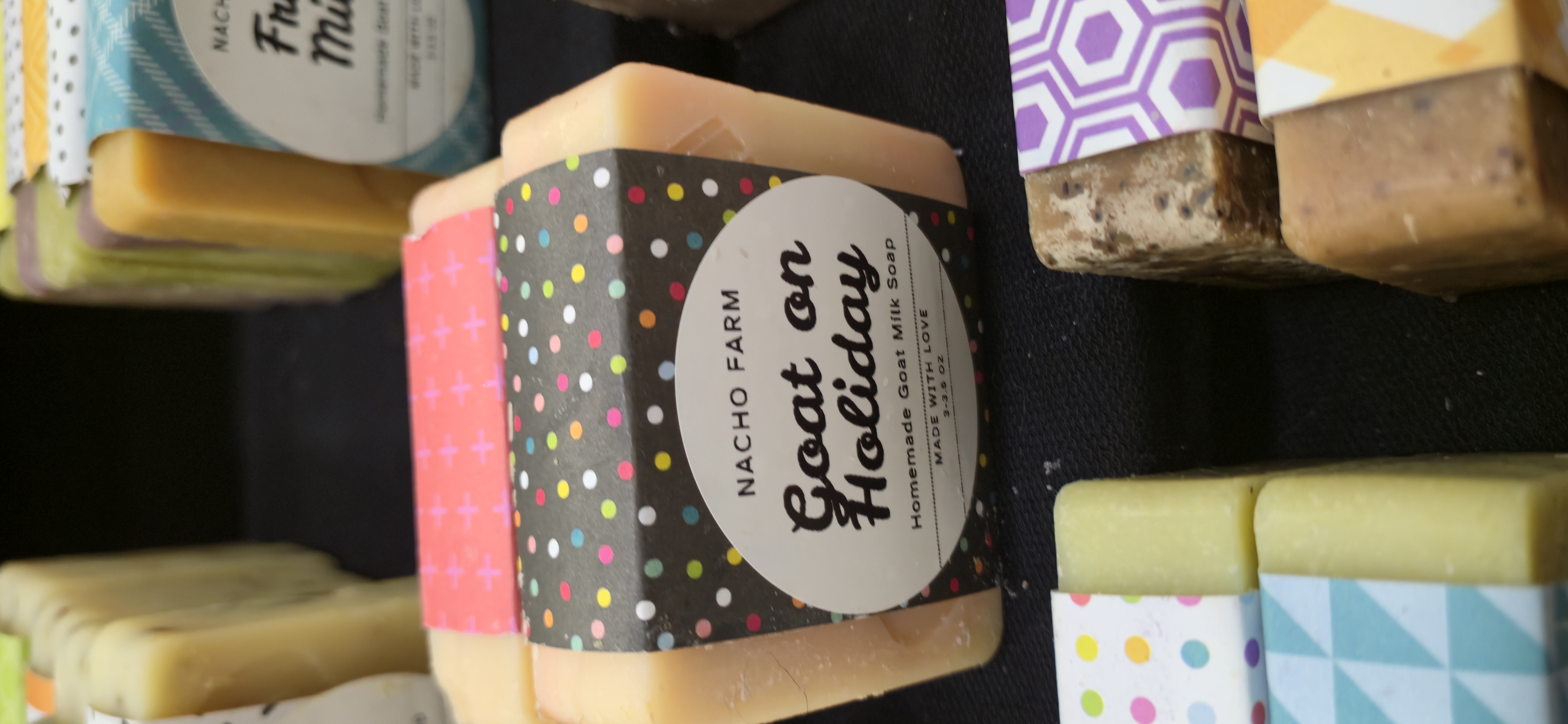 Goat on Holiday Soap