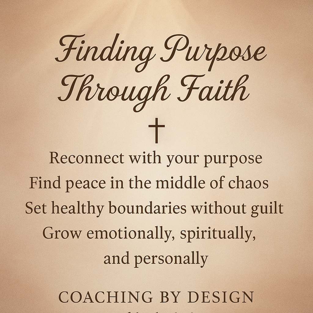 Christian Based Life Coaching for Women 