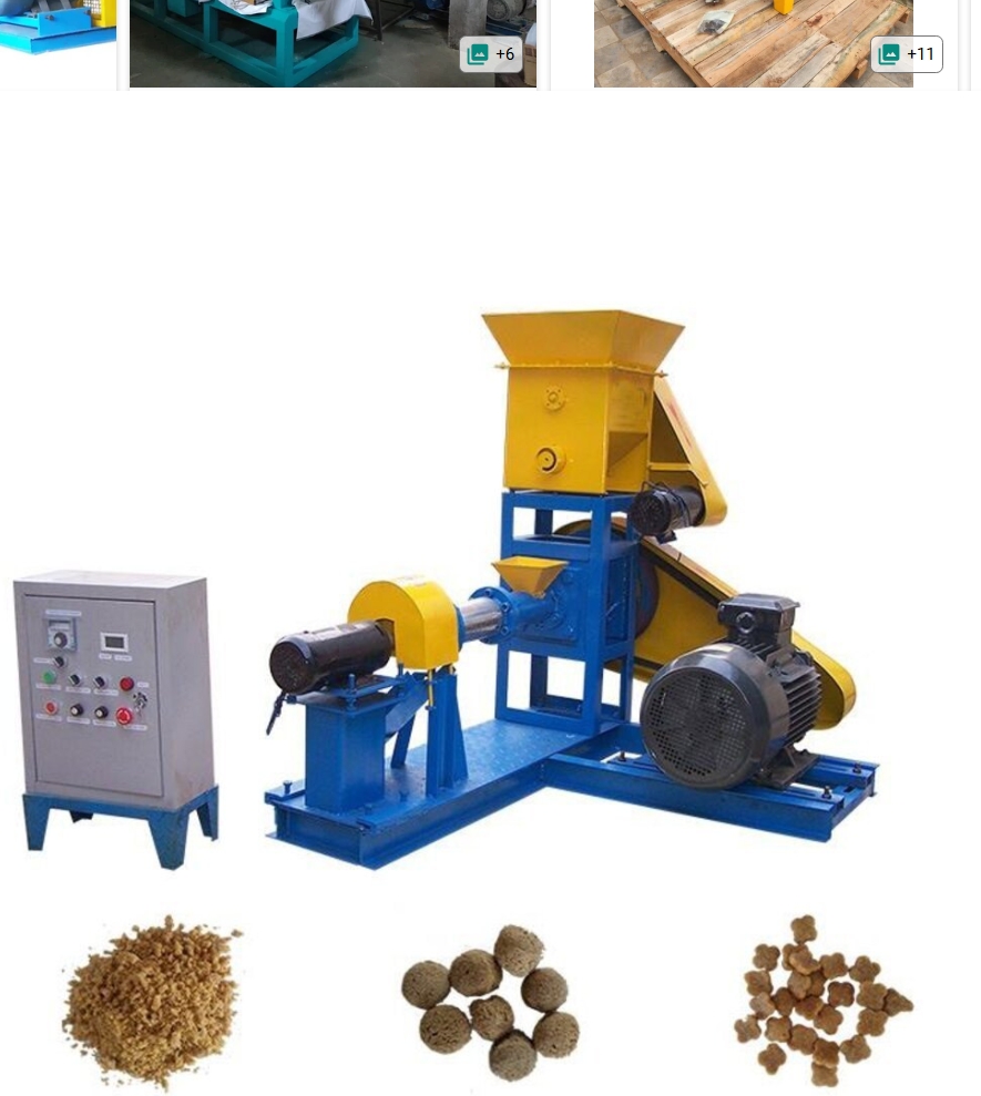 Fish feed pellet machine