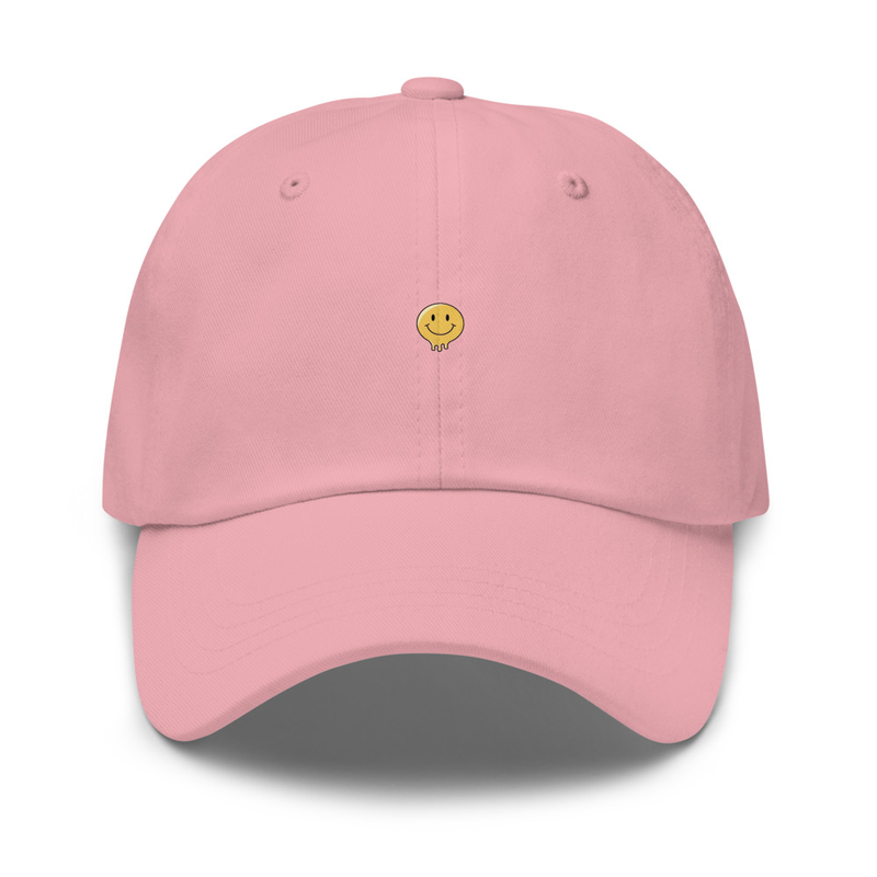 Black Smiley Face Cap