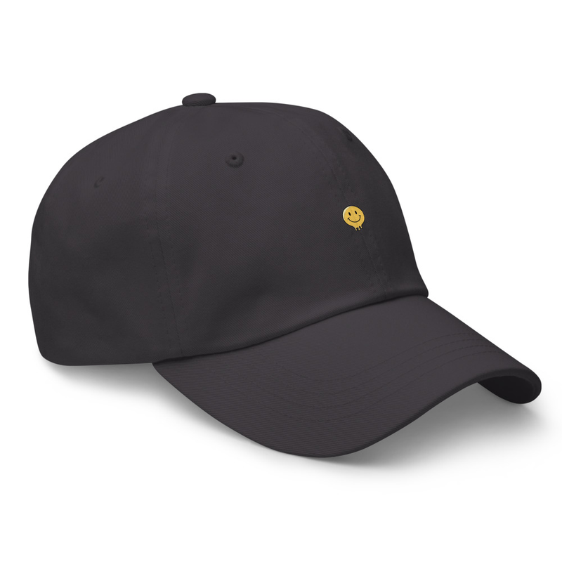 Black Smiley Face Cap